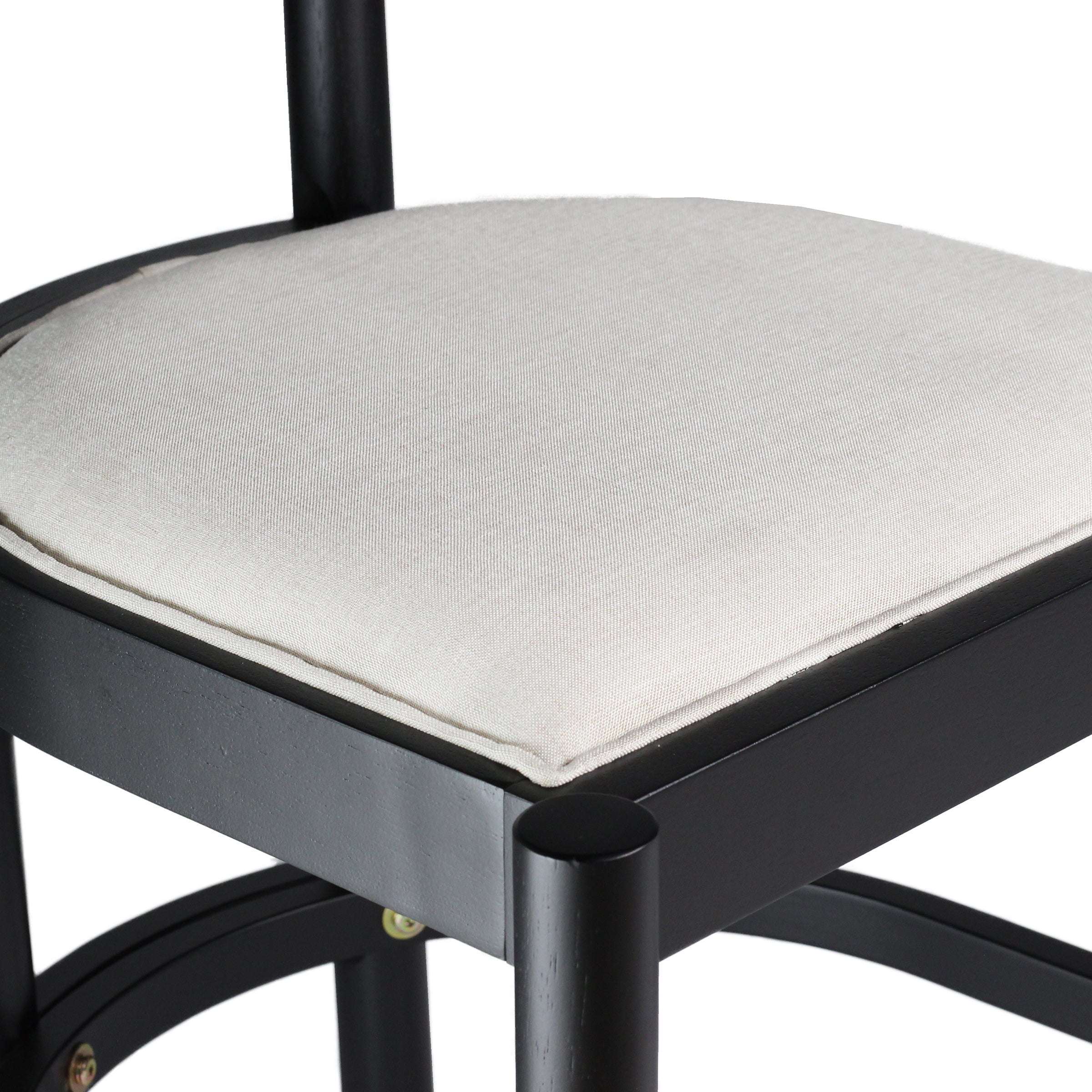 Janoray Wood Curve Back Dining Chairs Set of 2- XX036DC