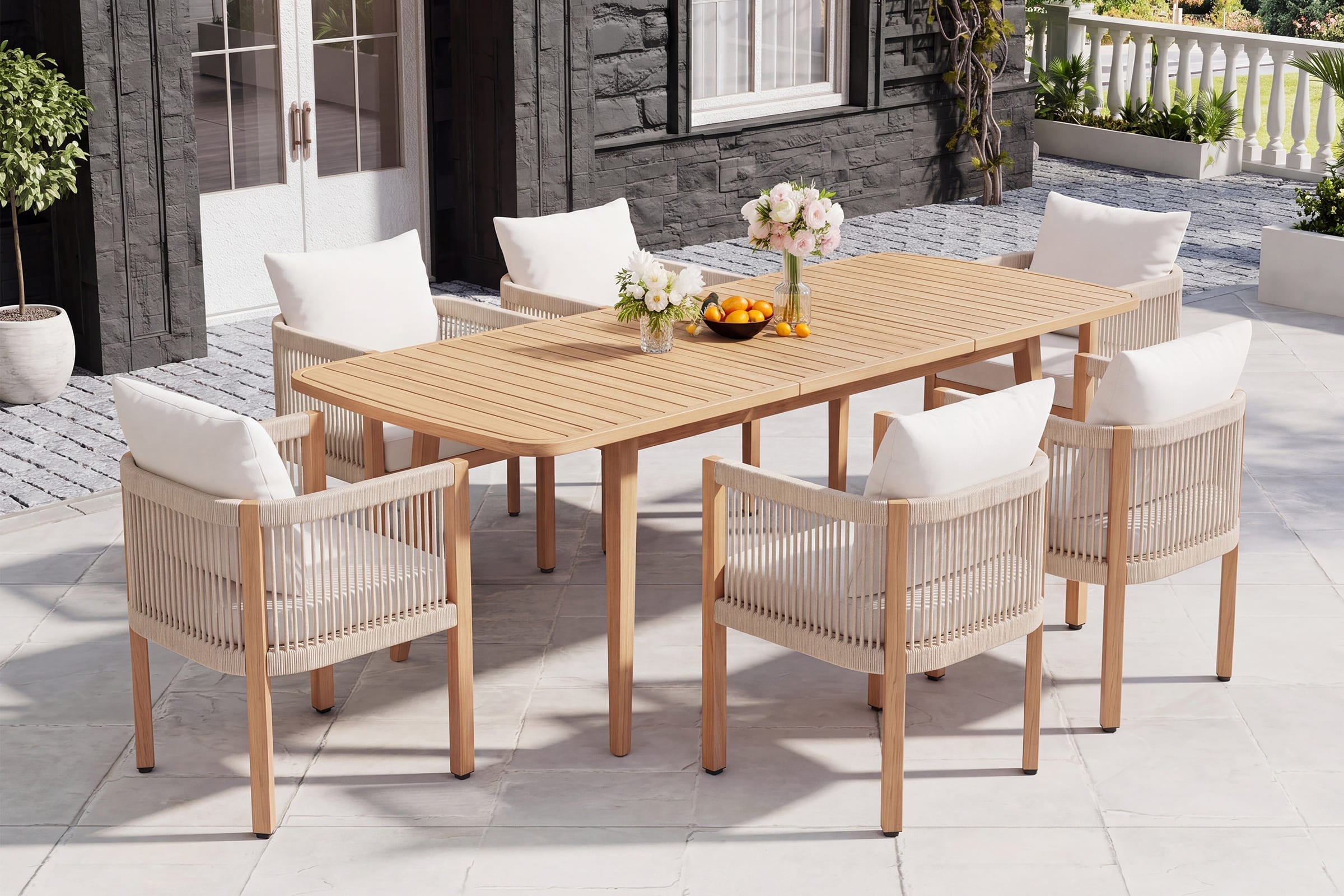 CHAIRUS Outdoor Furniture  for Low-Maintenance Patios
