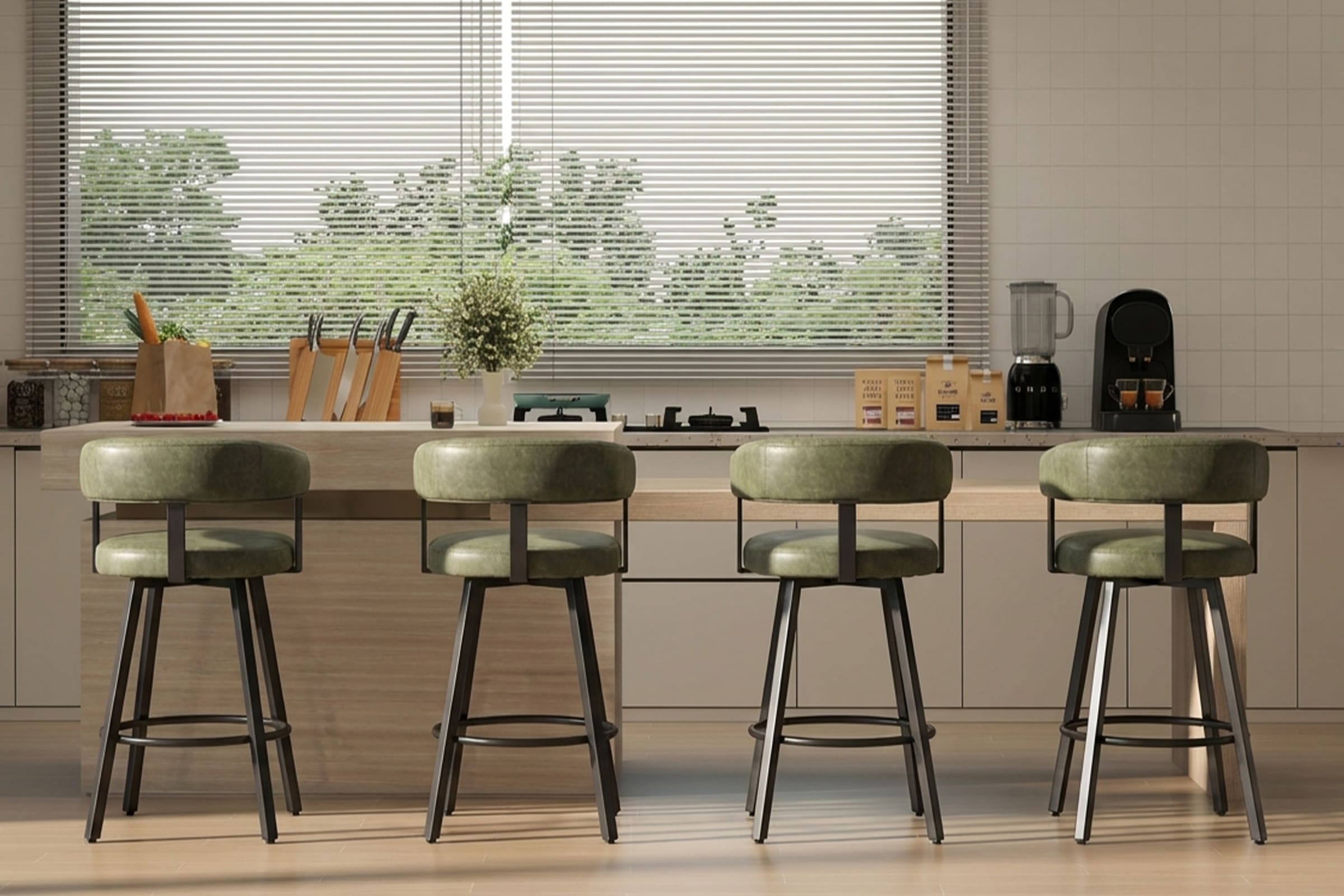 chairus Counter Stool for Family-Friendly Kitchen