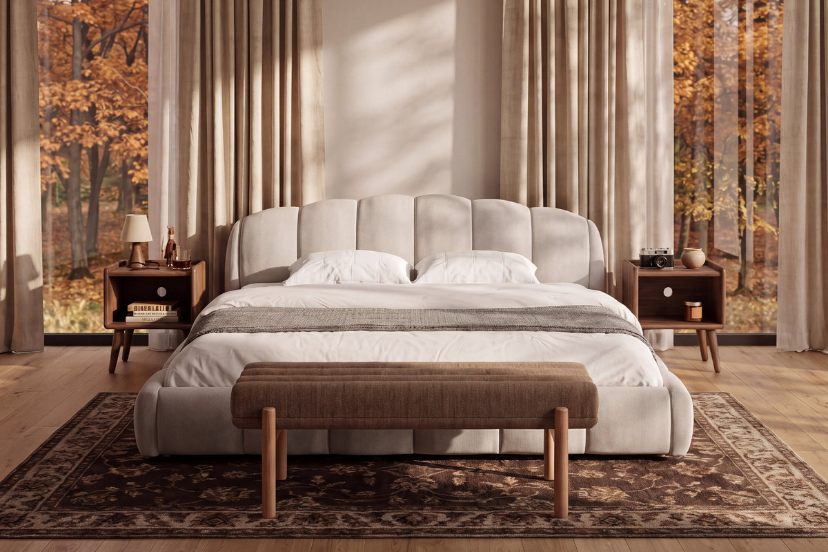 CHAIRUS Modern Organic Bedroom Design: The Perfect Balance of Comfort and Style