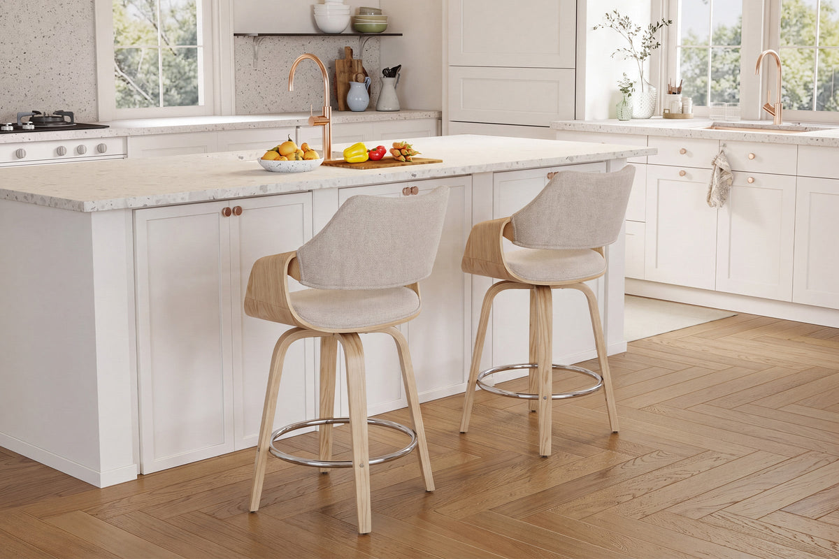 CHAIRUS Say Goodbye to Scratches: How to Choose Counter Stools That Protect Hardwood Floors