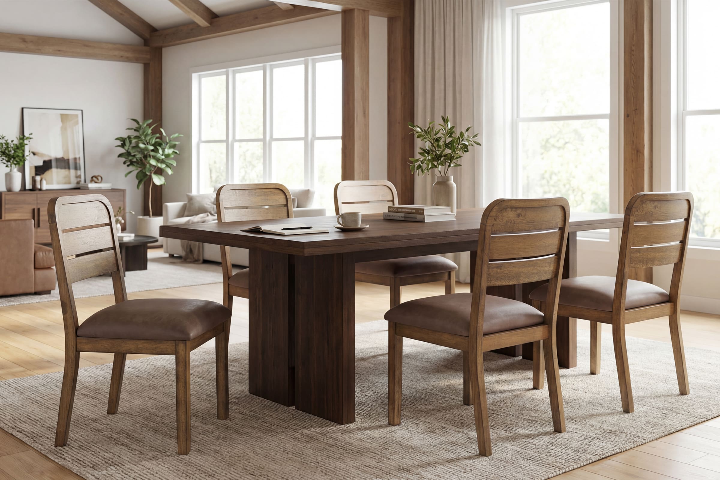 chairus Soft Yet Easy-Clean dining chairs
