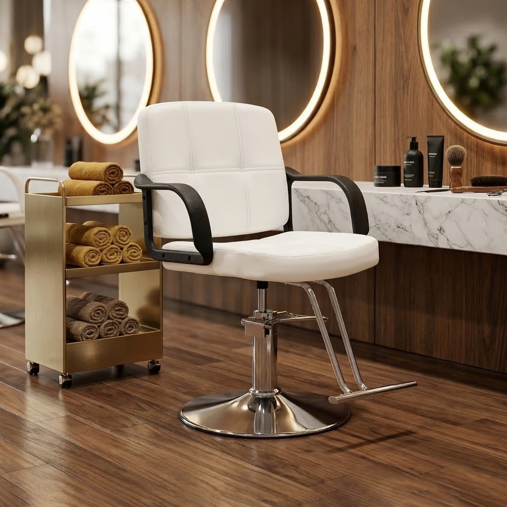 Modern 360° Swivel Adjustable Leather Office Chair