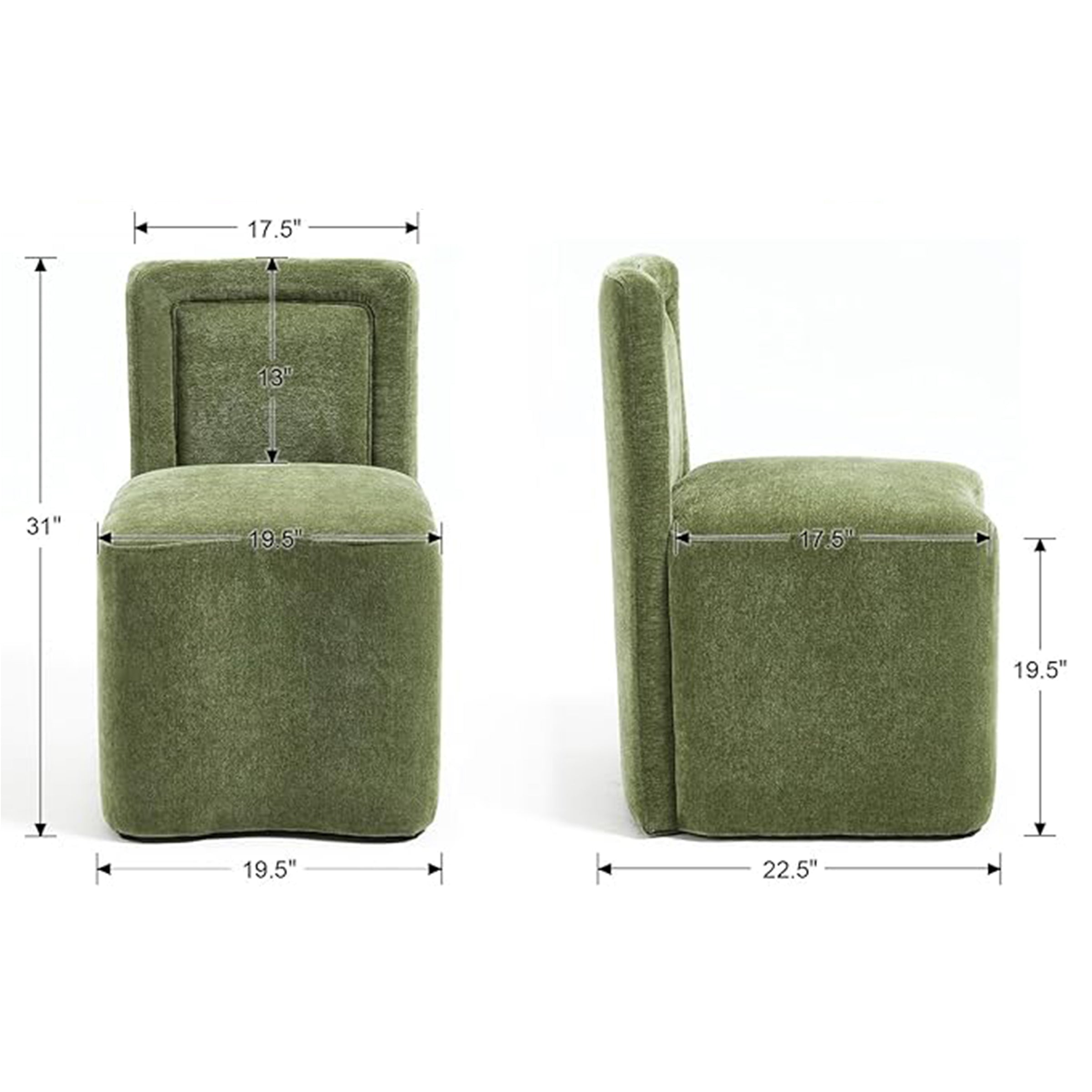 EALSON Soft Dining Chairs - 10126DC