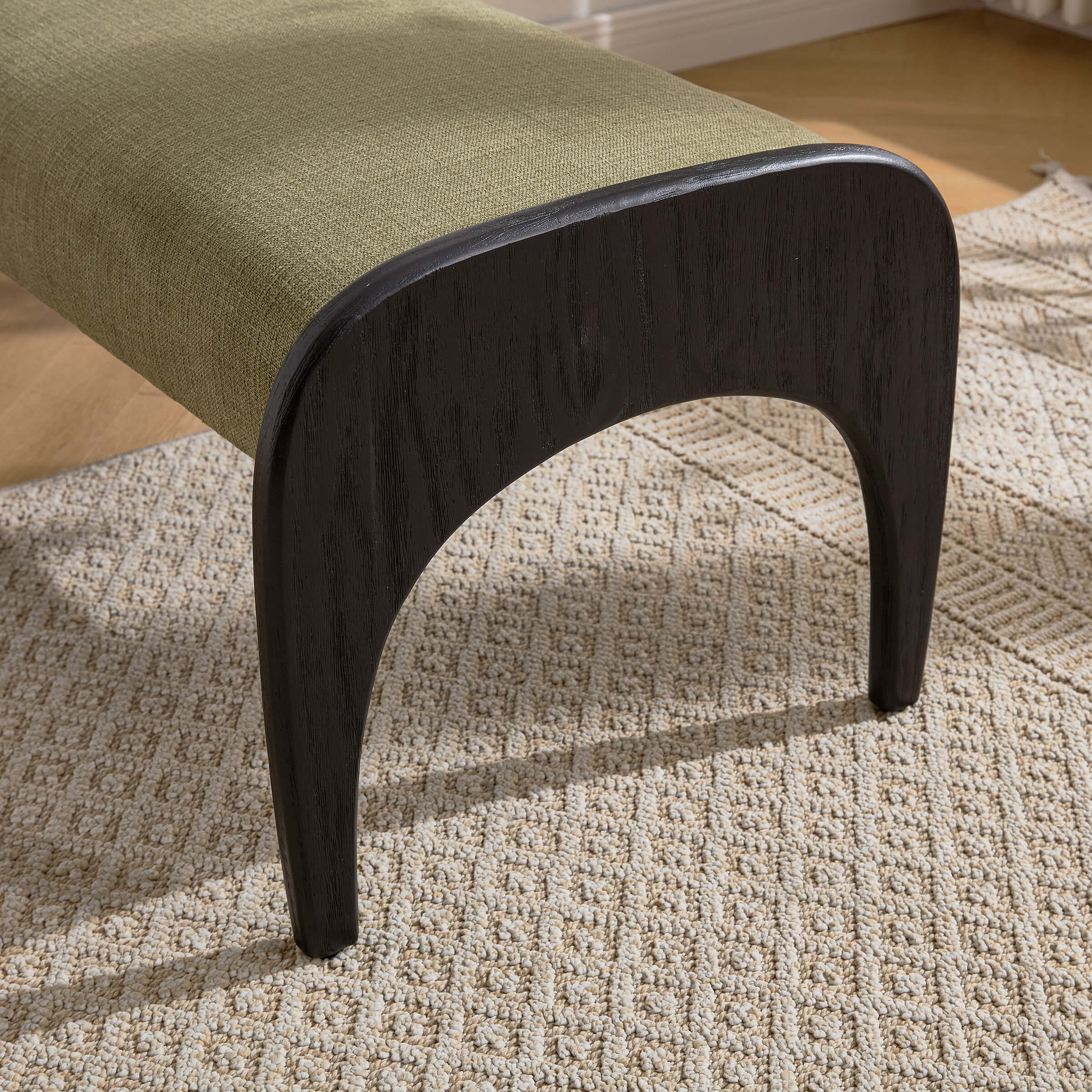 KMAX Wooden Frame Soft Bench - 2694BH