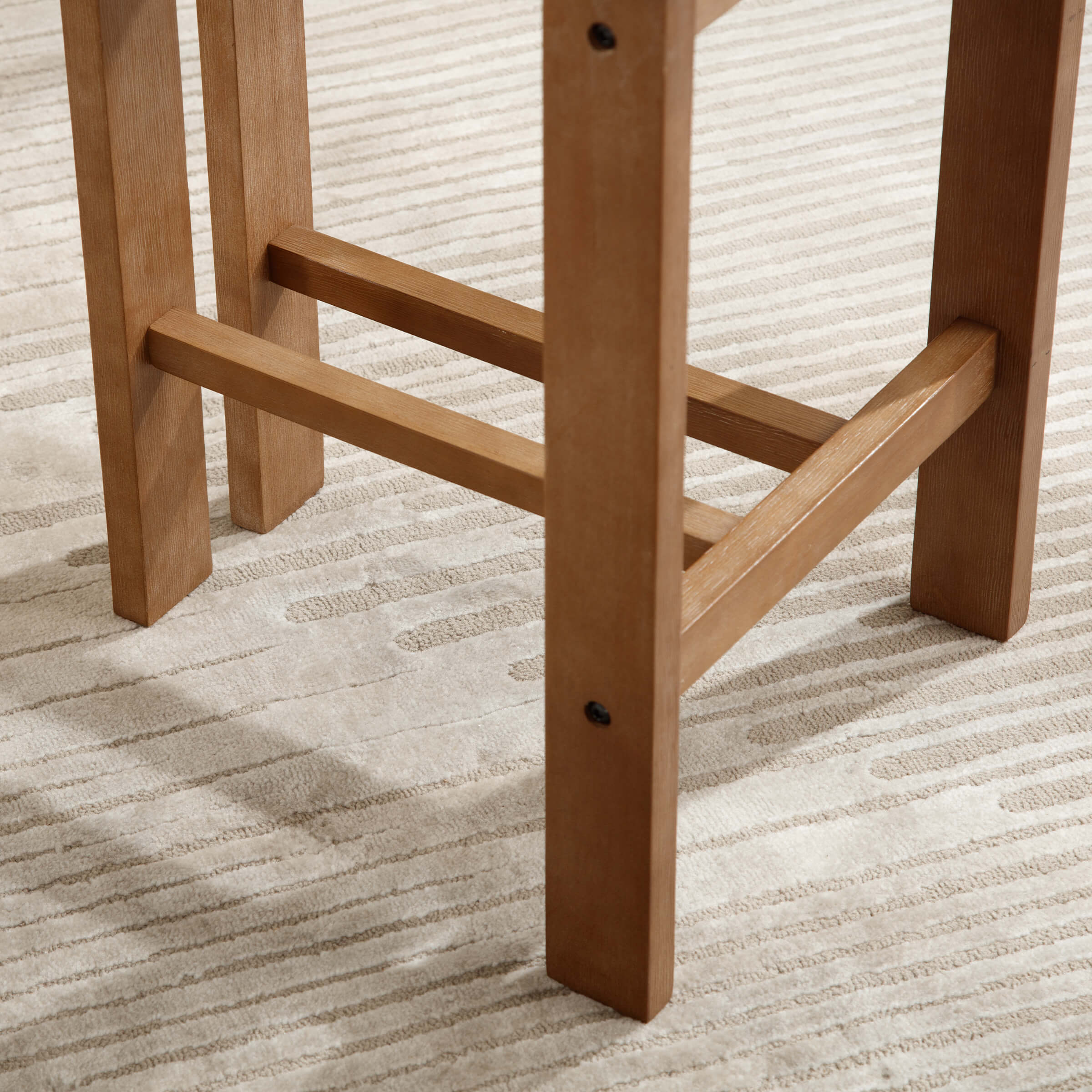 EALSON 26" Farmhouse Counter Stools Set of 2 - 5812CS