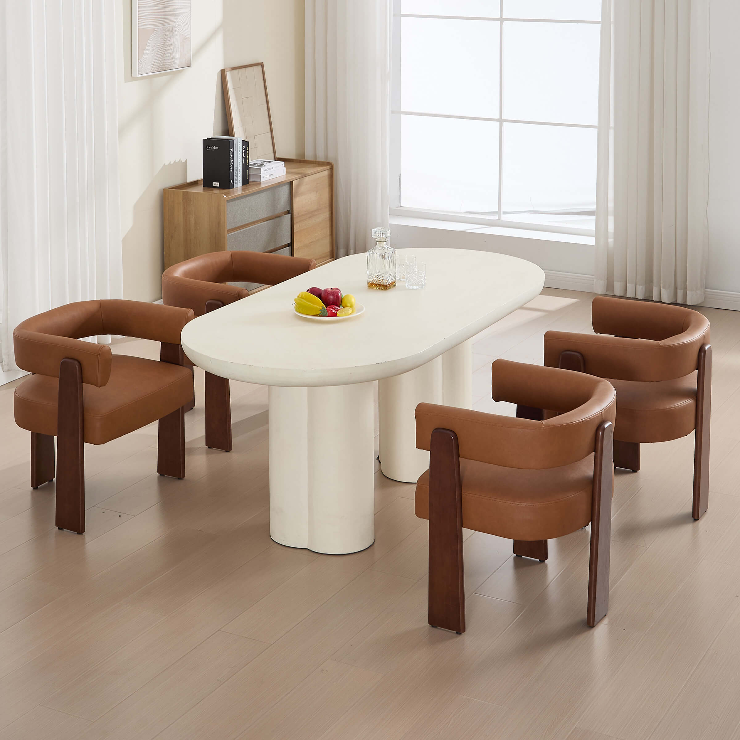 KMAX Barrel Dining Chairs - 10179DC