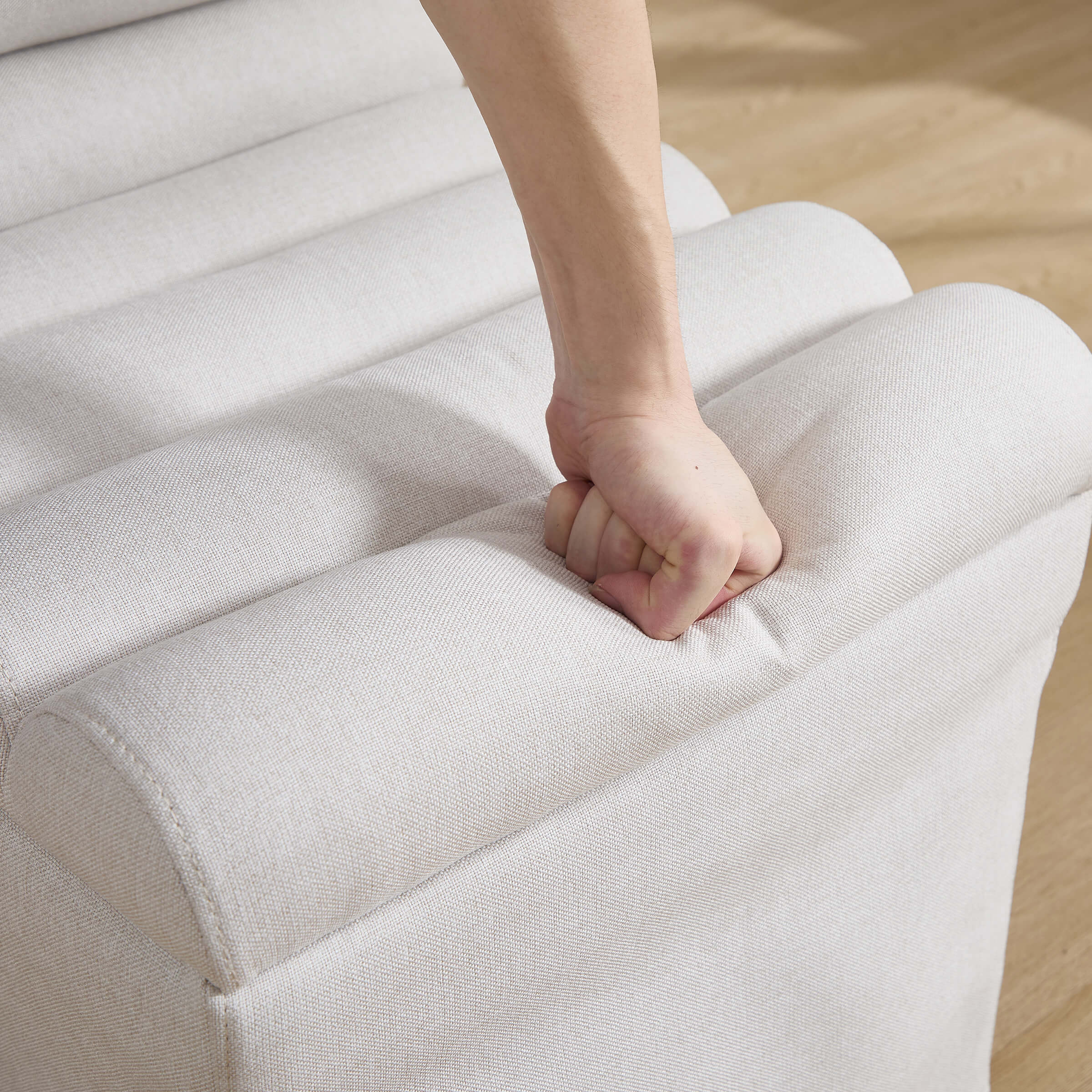 KMAX Parsons Dining Chairs Set of 2 with Cylindrical Cushion - 10127DC