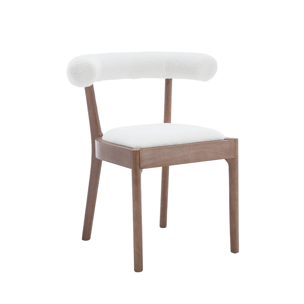 CIMOTA Curved Farmhouse Kitchen Chair Set of 2 - 1929DC