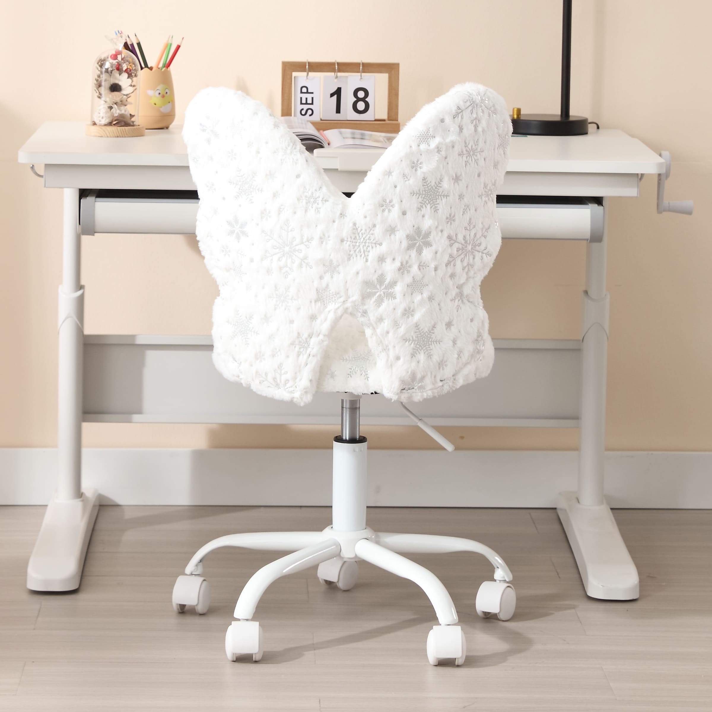 Kmax Butterfly Colorful Swivel Kids Desk Chair 1 PCS - 1723KC