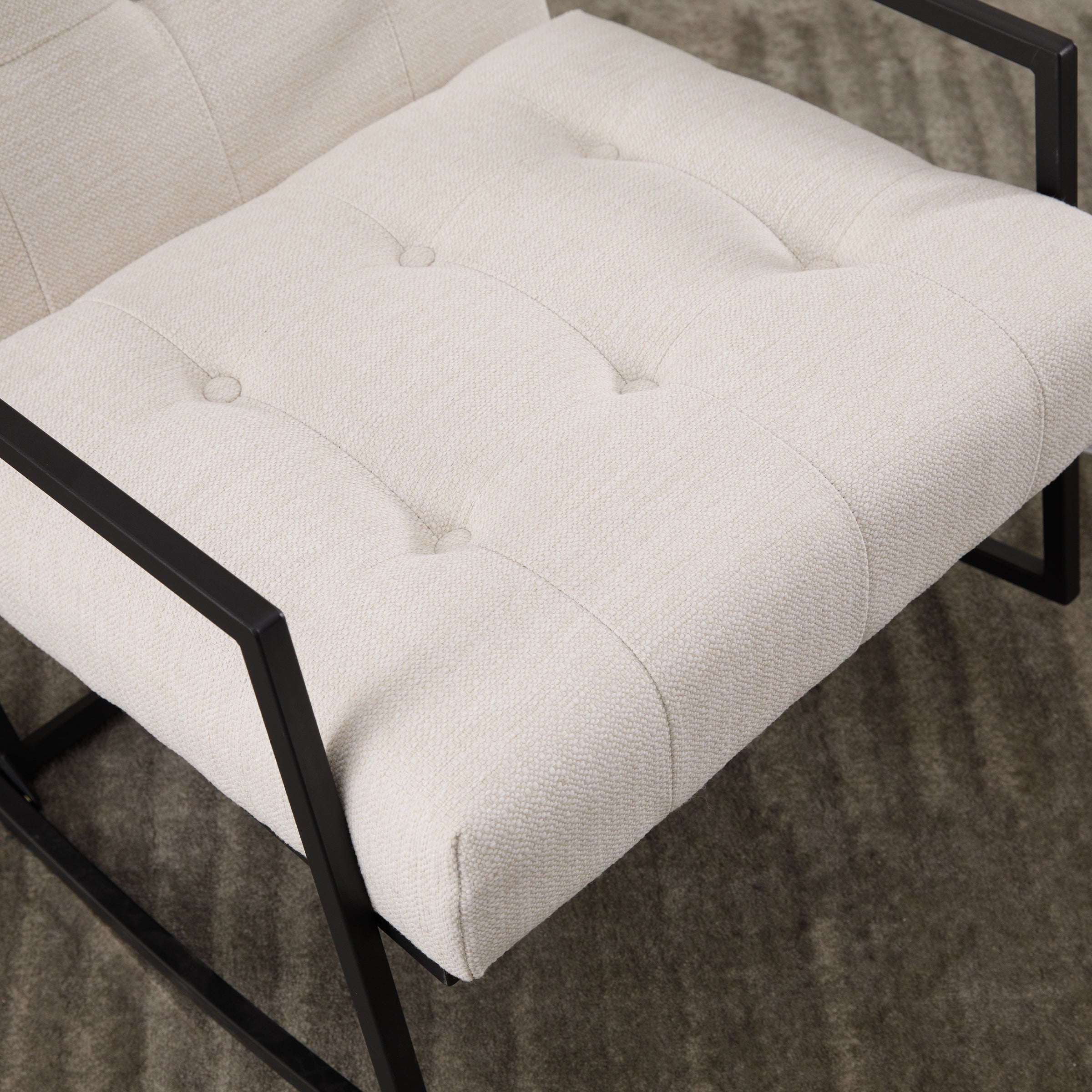 VESCASA Linen Rocking Recliner Chair 1 PCS - 3935RC