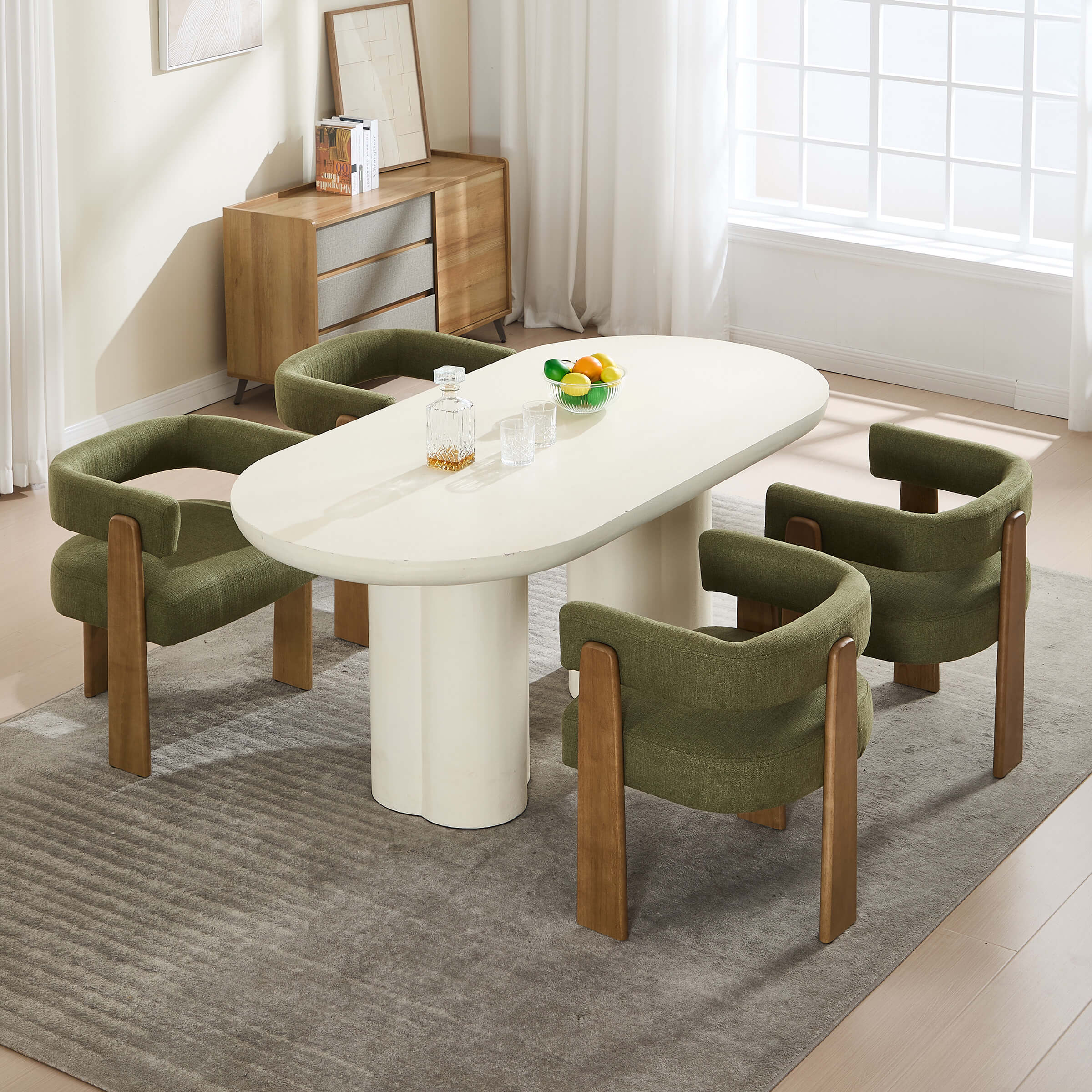 KMAX Barrel Dining Chairs - 10179DC