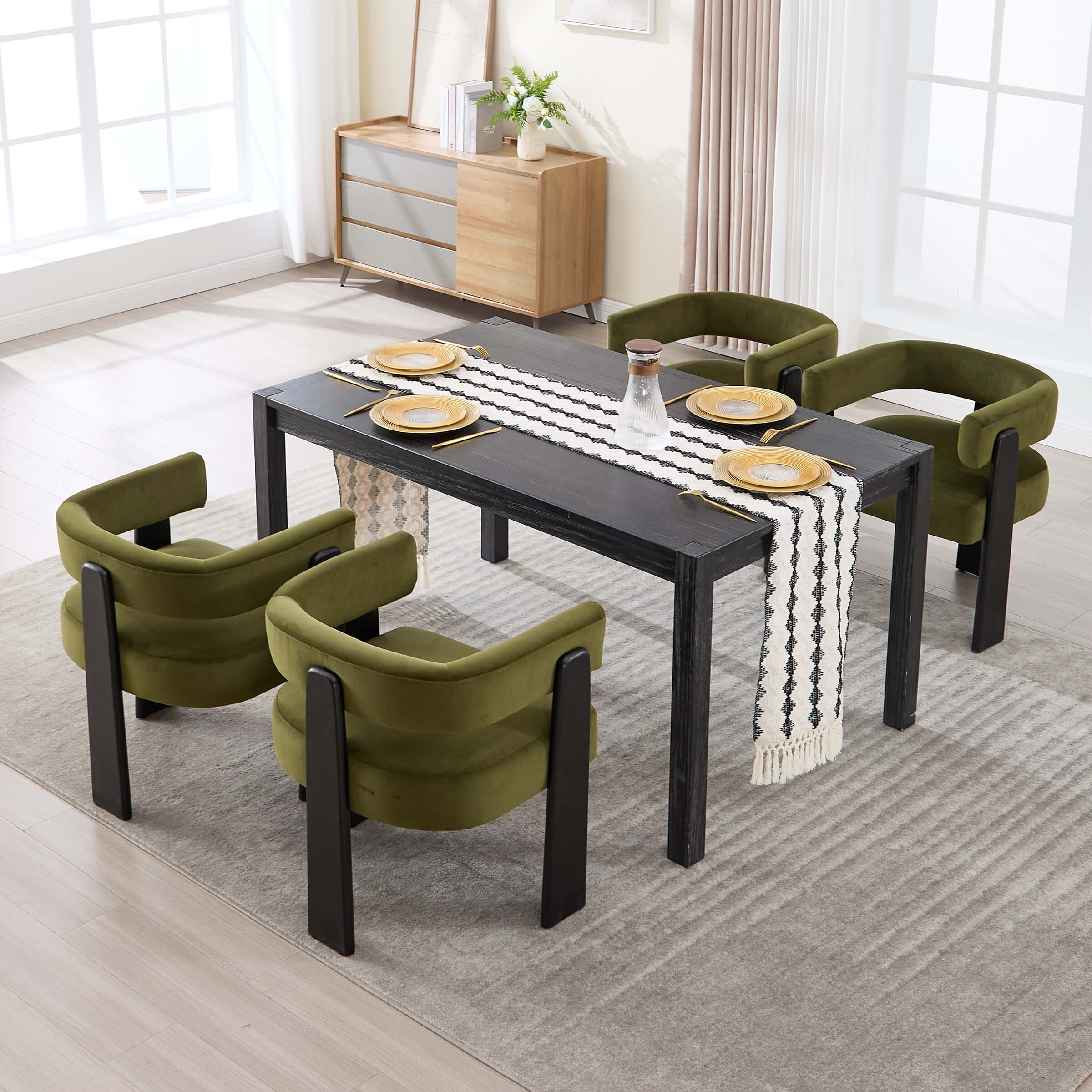 KMAX Barrel Dining Chairs - 10179DC