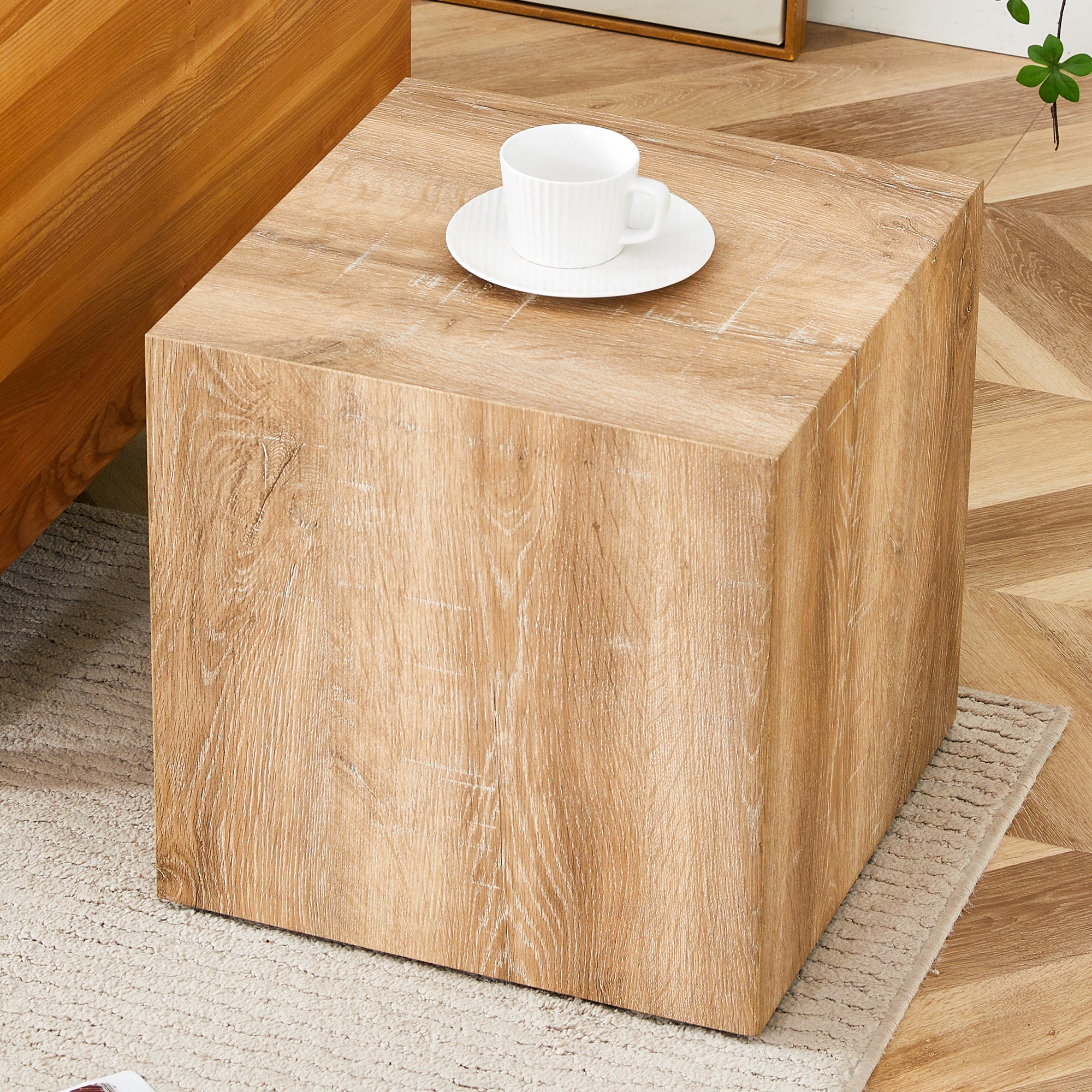 Minimalist MDF Modern Square Coffee Table