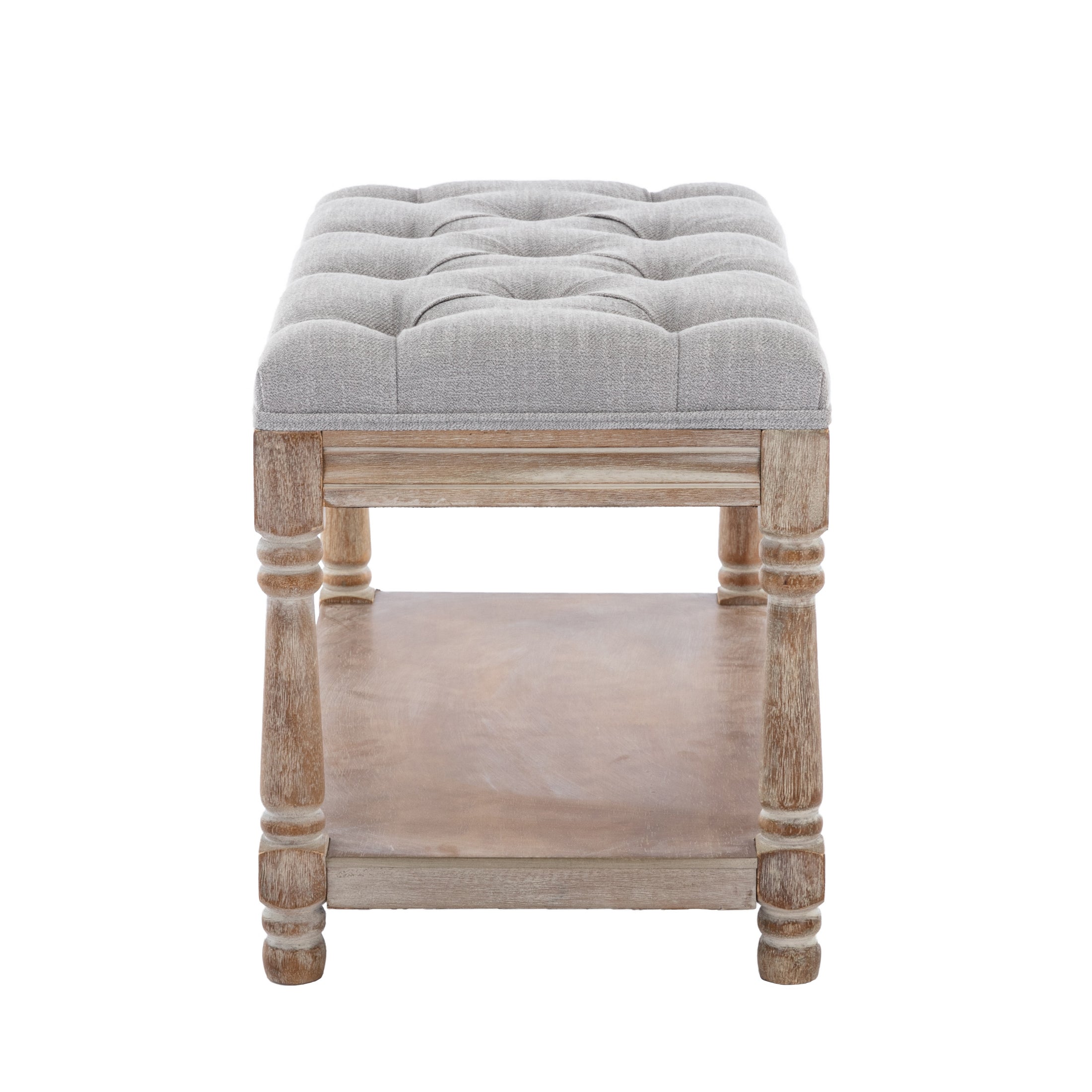 Front-facing bench isolated