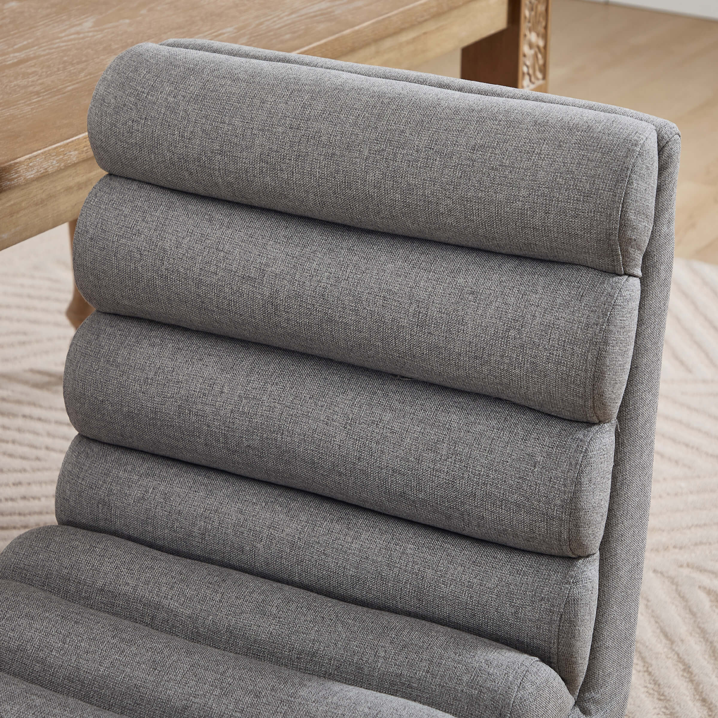 KMAX Parsons Dining Chairs Set of 2 with Cylindrical Cushion - 10127DC