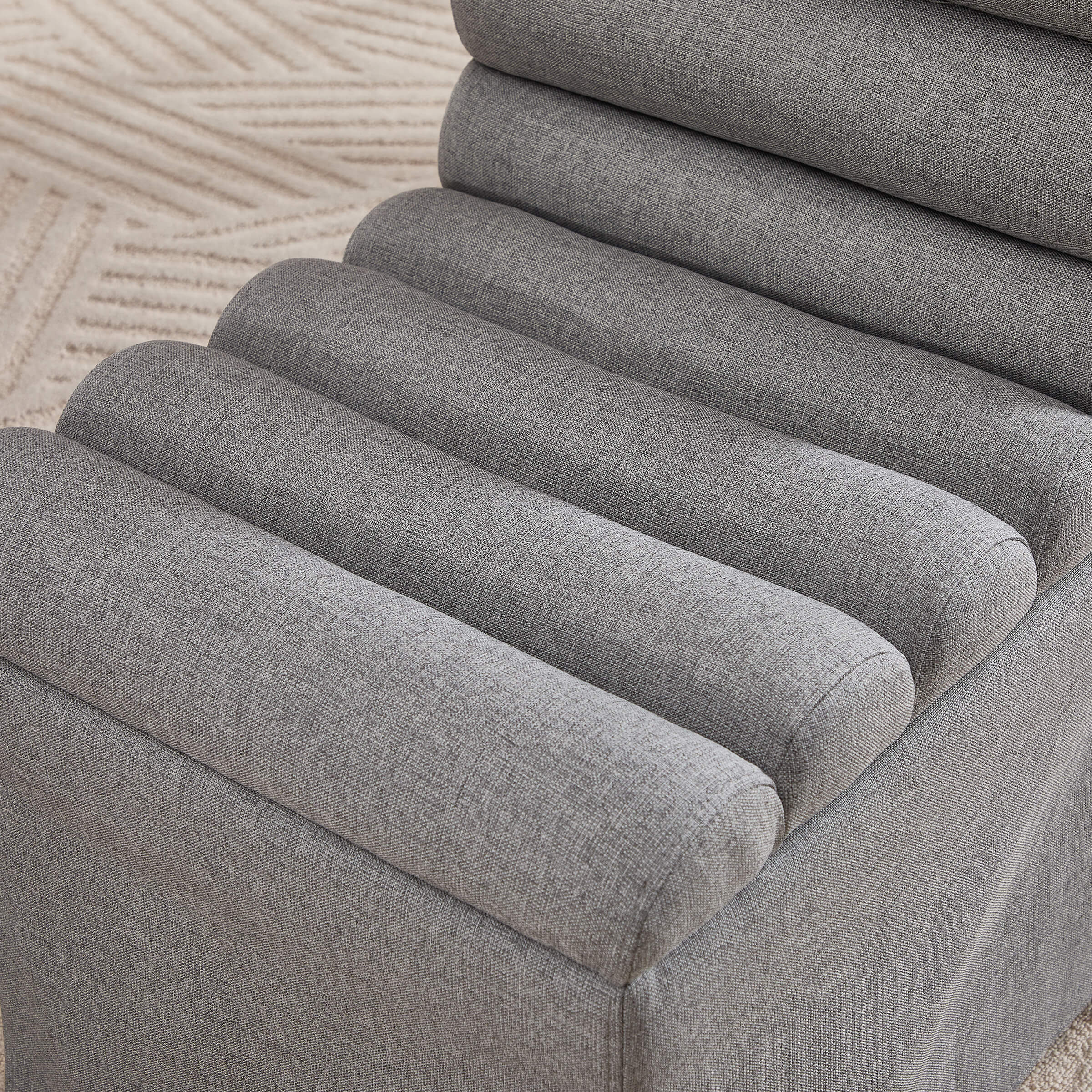 KMAX Parsons Dining Chairs Set of 2 with Cylindrical Cushion - 10127DC