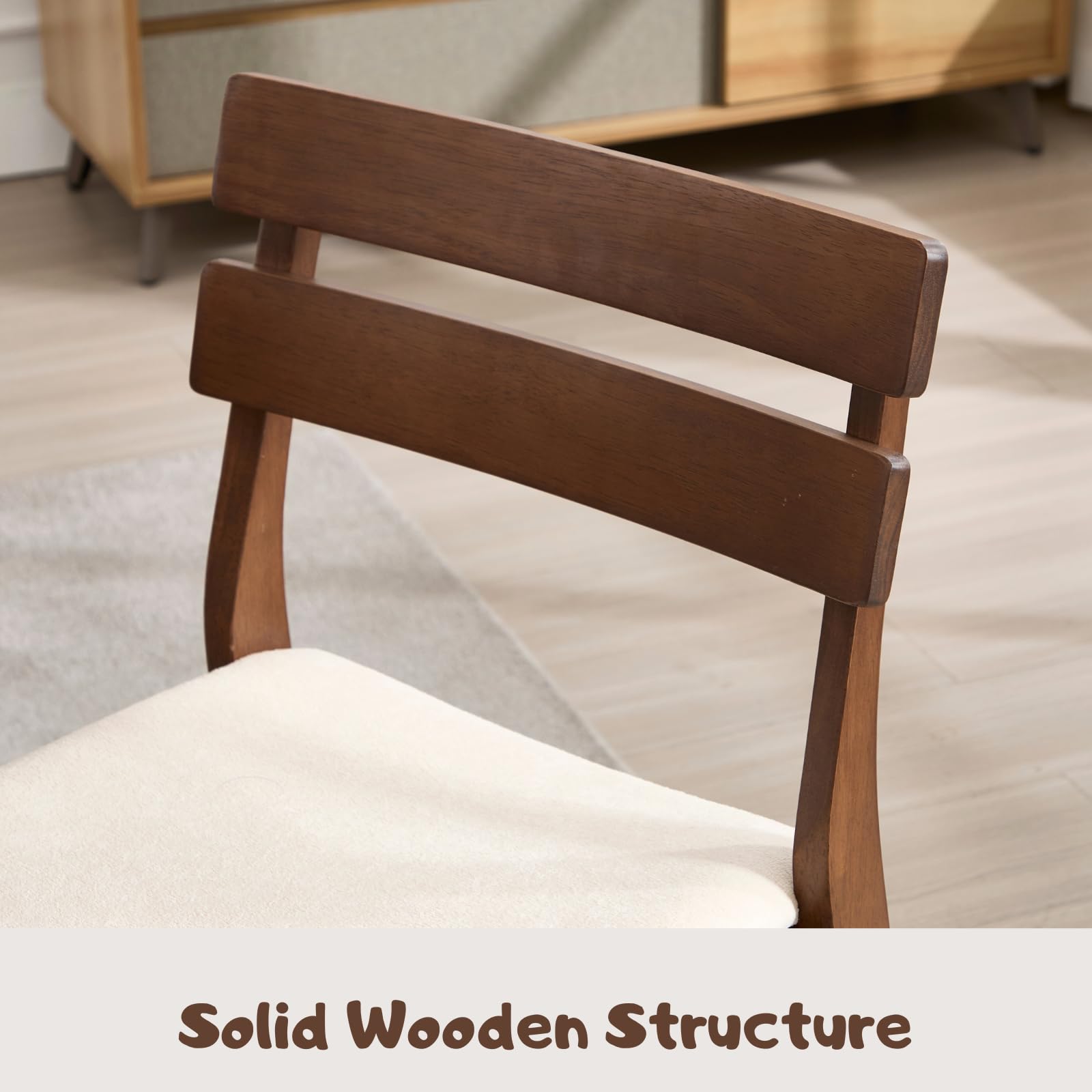 CIMOTA Wood Dining Chairs Set of 2 - 2096DC