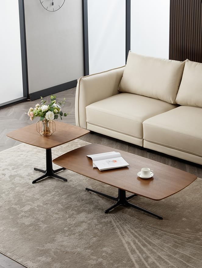 Kmax 47" Modern Rectangular Coffee Table Set of 2 - 23126CT