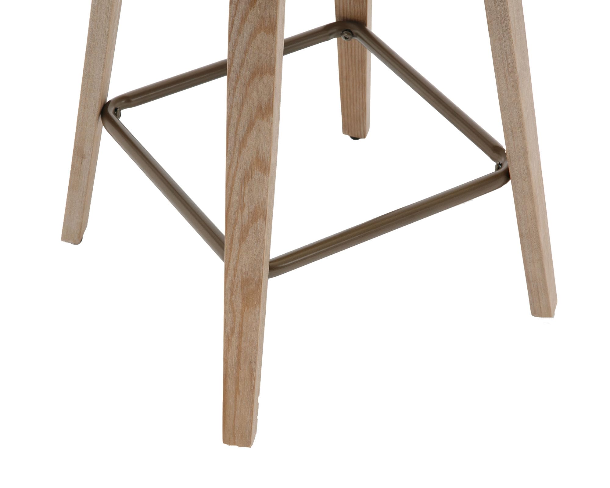 VESCASA 26" Backless Swivel Counter Stools Set of 2 - 1710CS