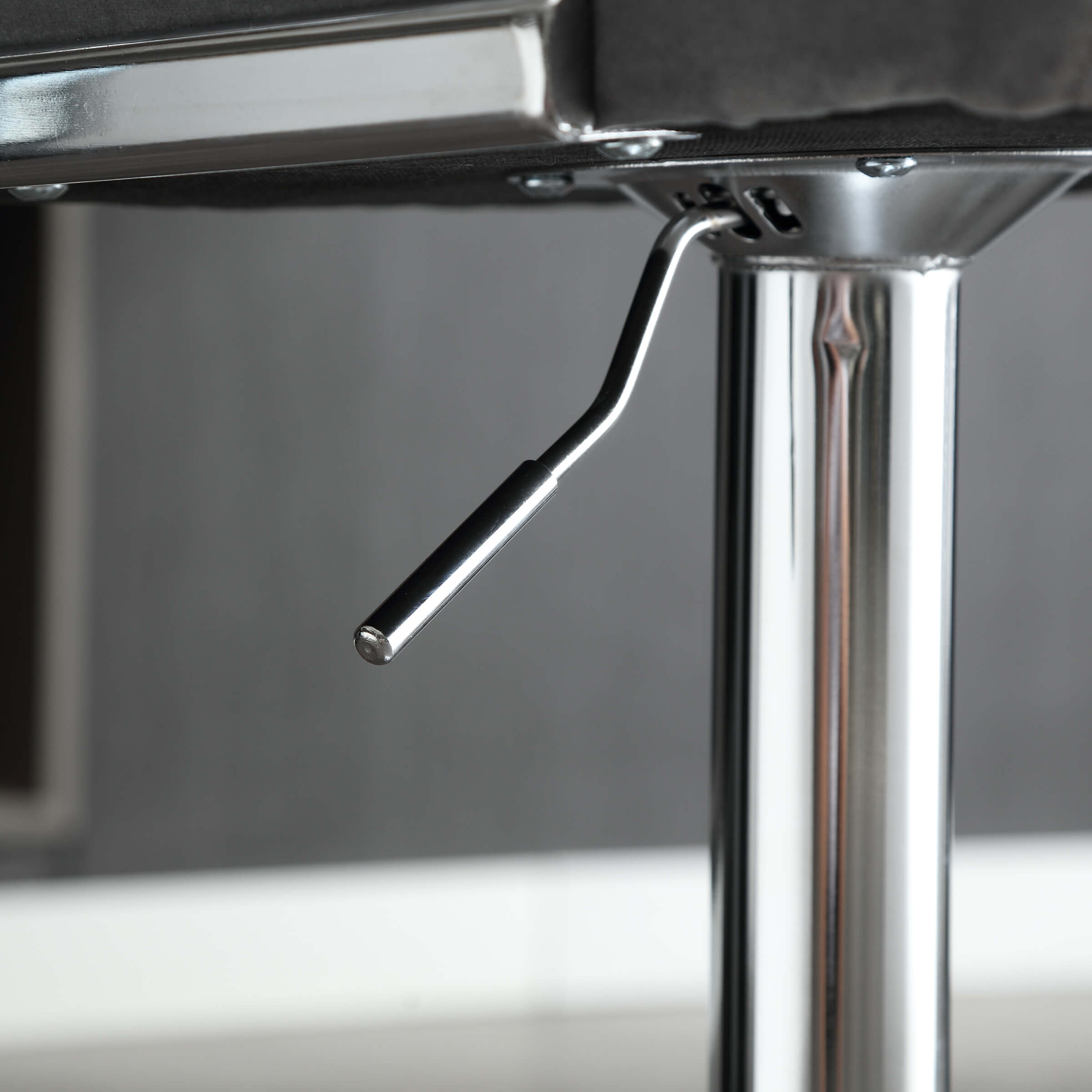 EALSON Glam Adjustable Swivel Bar Stools Set of 2 - 1715AB