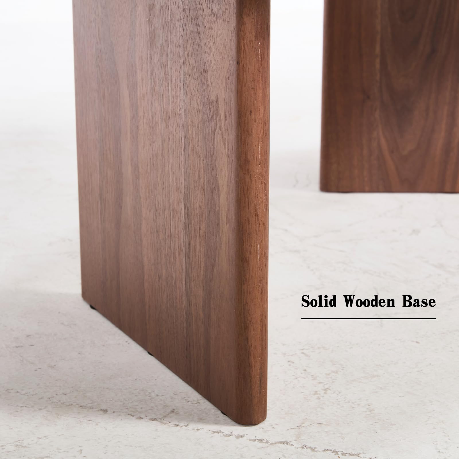 ROCITY Solid Wood Irregular-Shaped Coffee Table - XX150CT