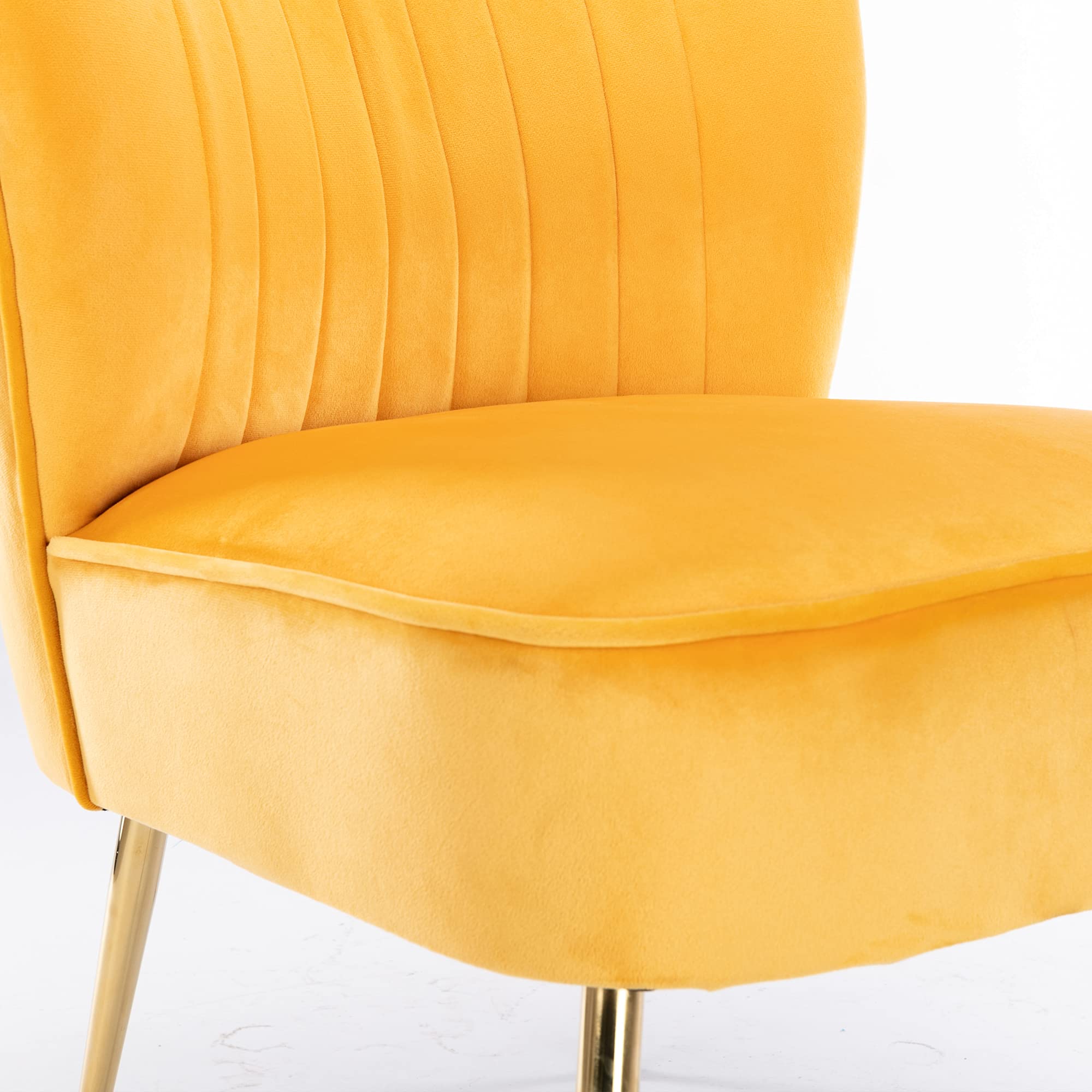 CHICAURA Mid Century Armless Accent Chair Set of 2 - XXX6AC