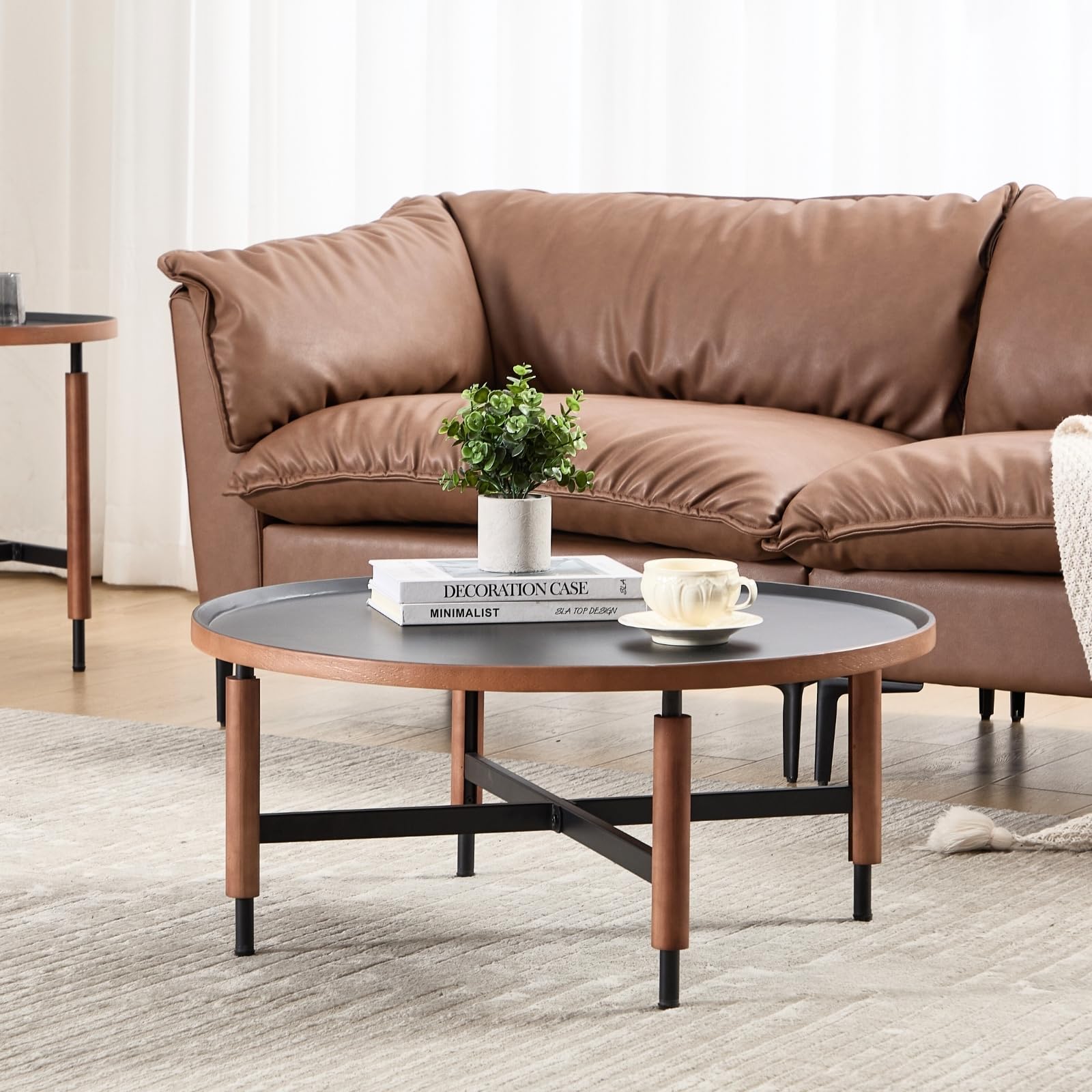 CIMOTA 20" Round End Table - 23184ST & 23183CT