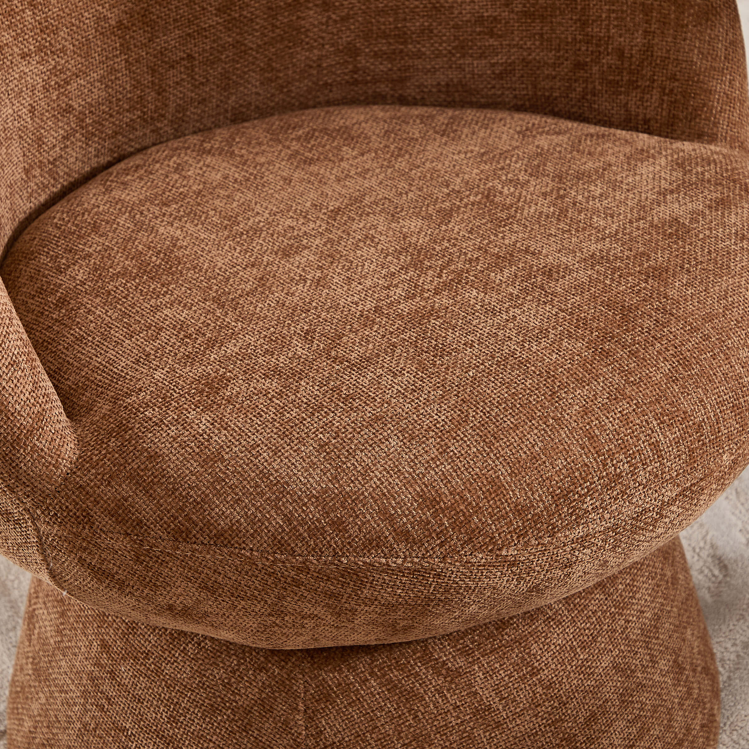 dimension diagram of chair shows 27x27 inches overall