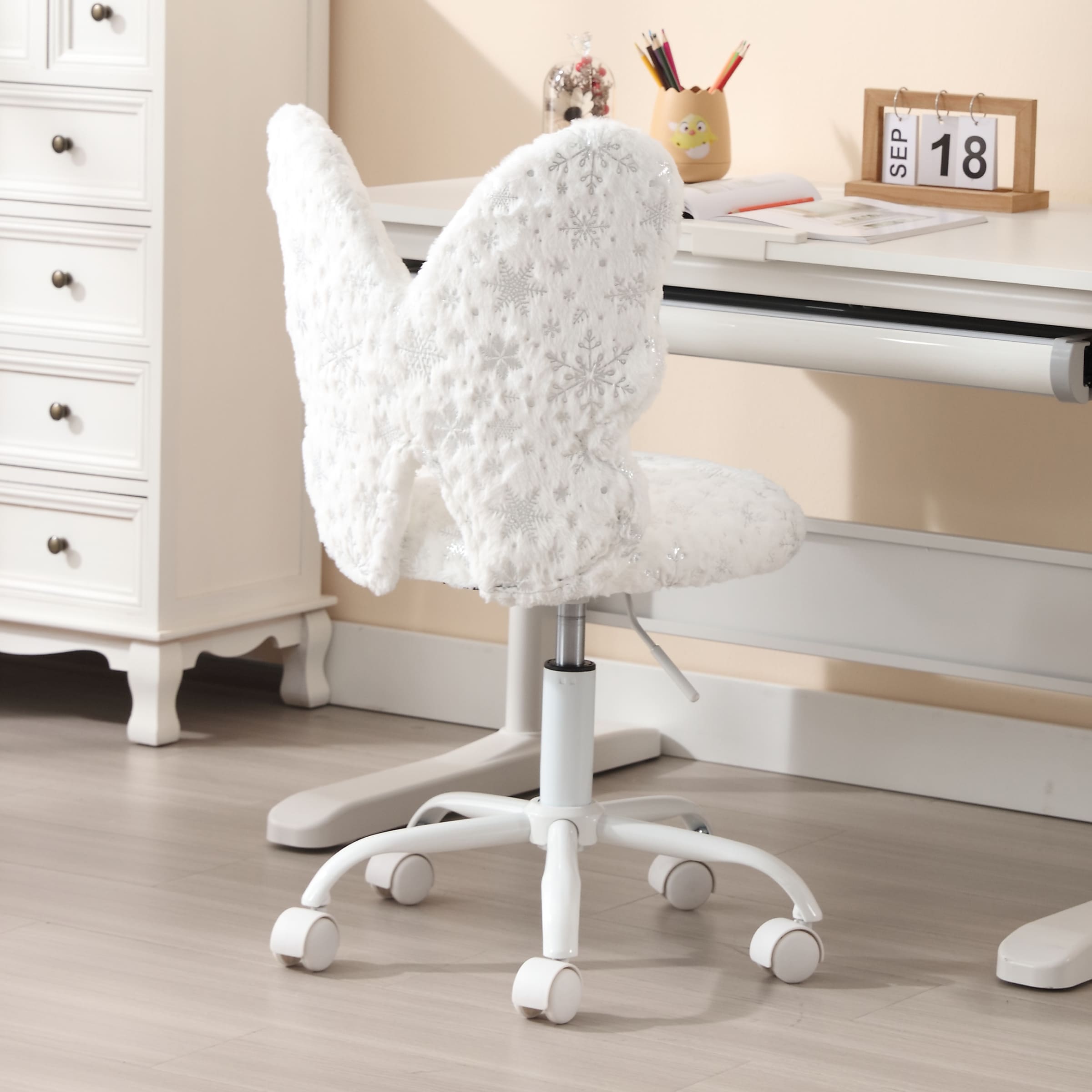 Kmax Butterfly Colorful Swivel Kids Desk Chair 1 PCS - 1723KC