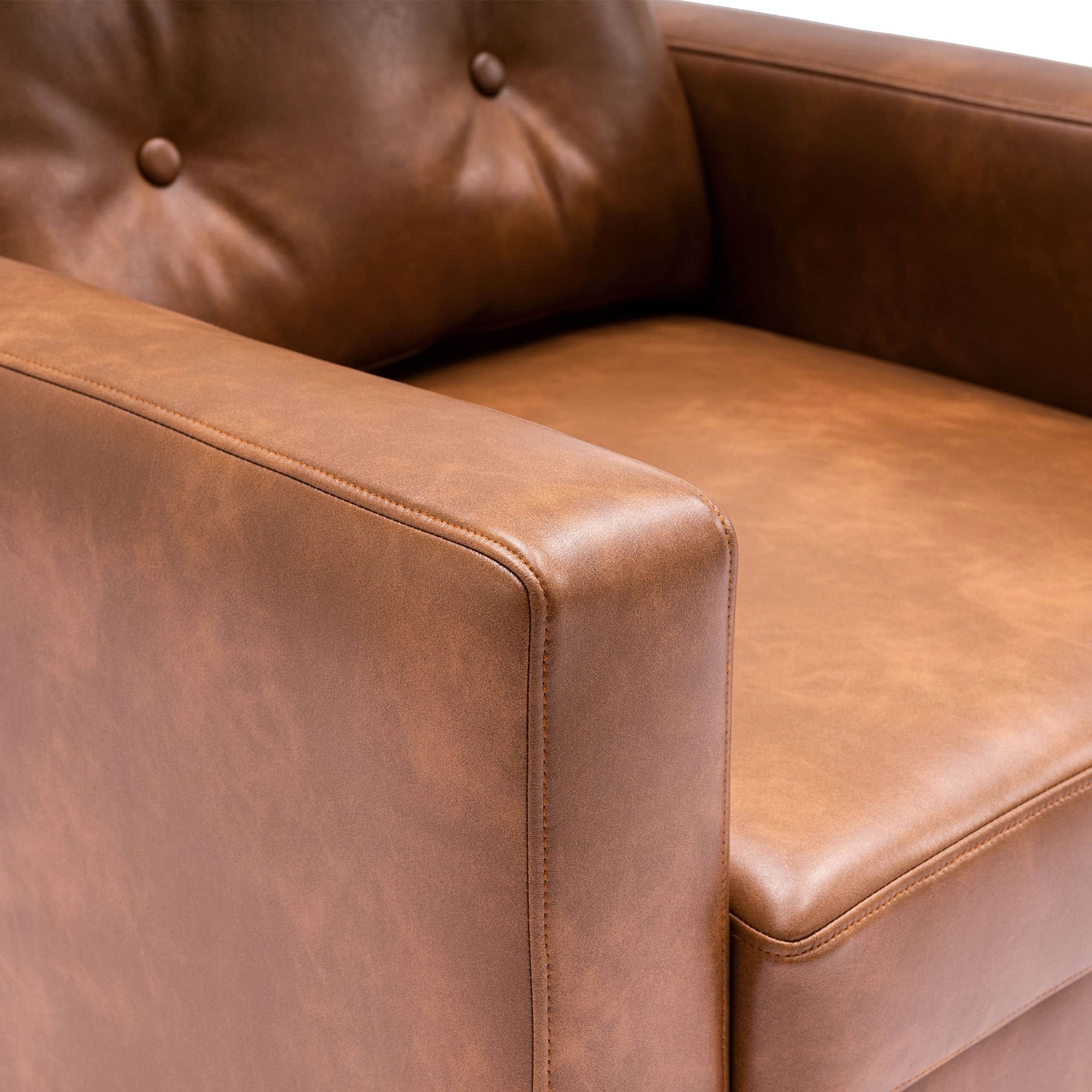 VESCASA Mid Century Modern Tufted Accent Chair 1 PCS - XX16AC