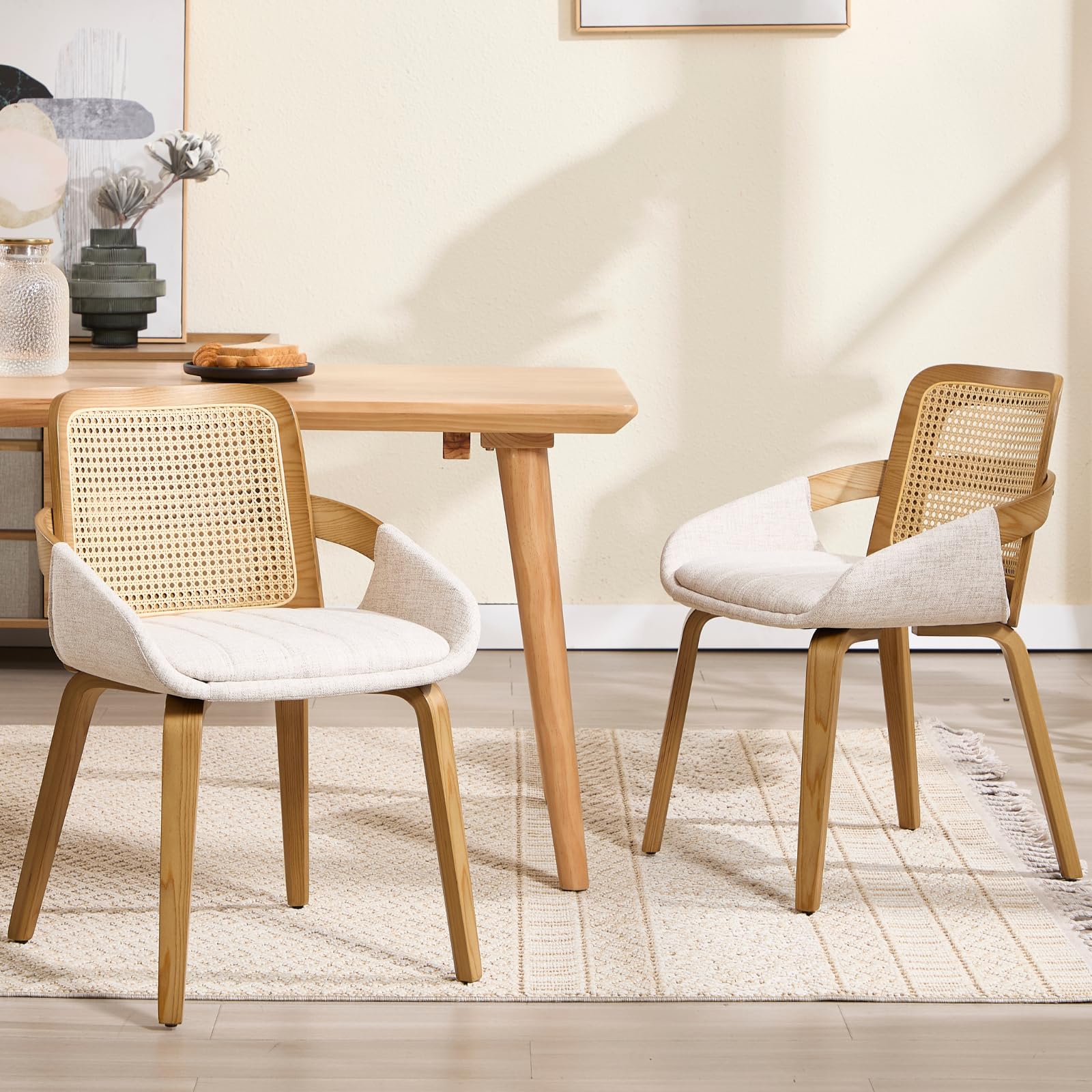 Group shot of chairs around table