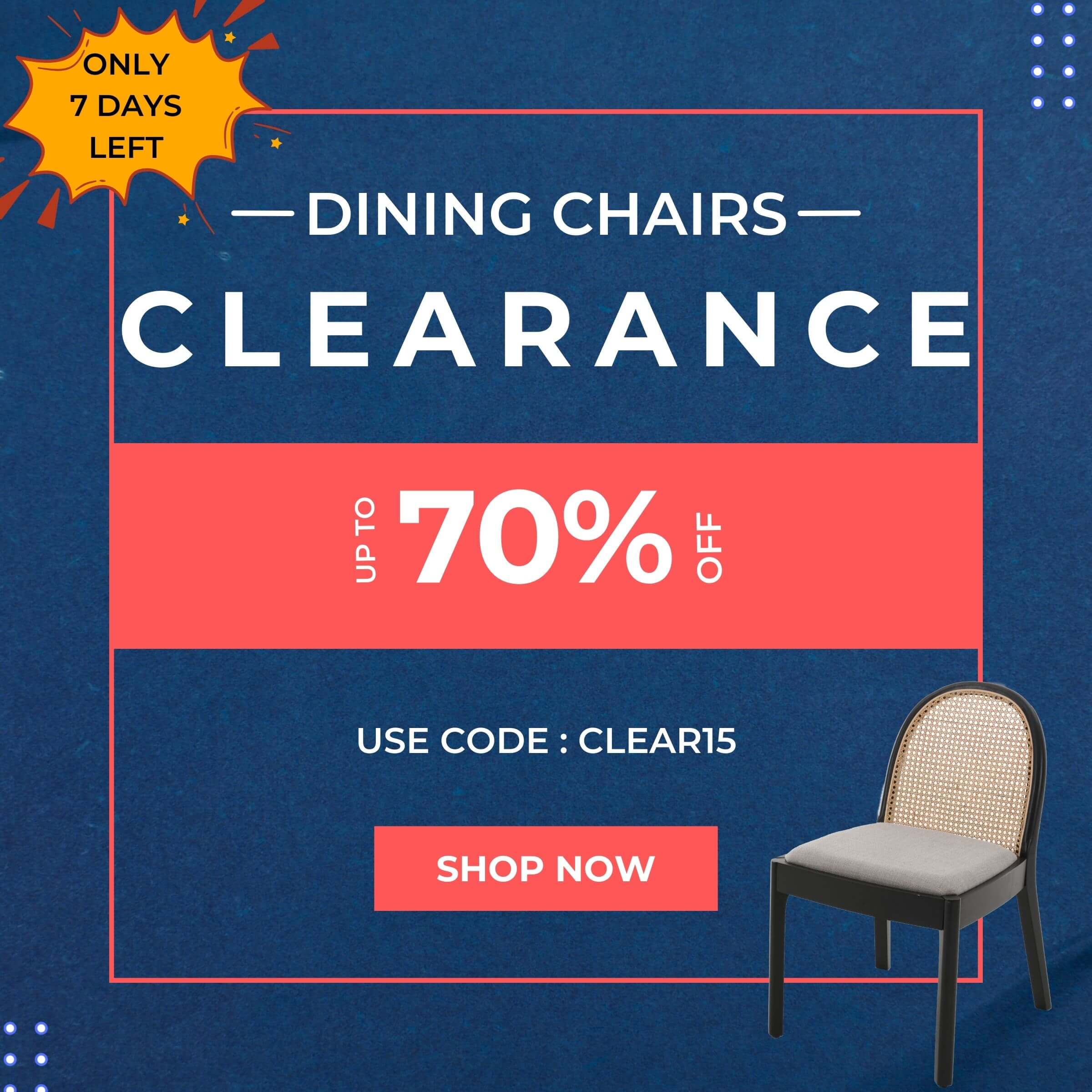 Clearance Dining Chairs