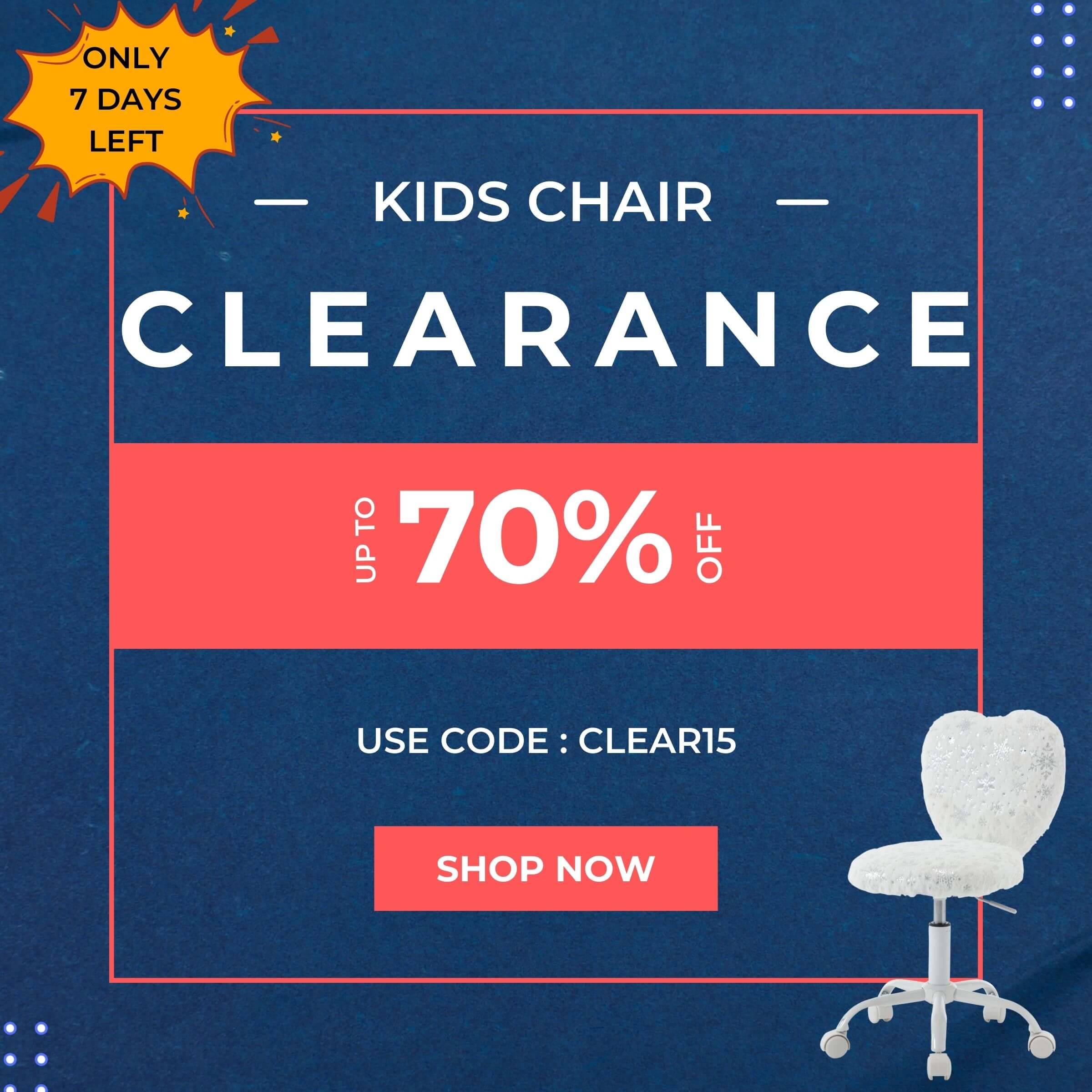Clearance Kids Chair