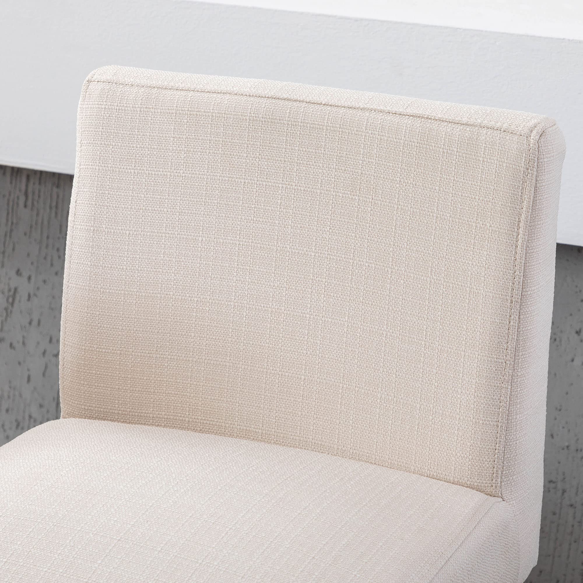 Beige fabric texture close-up