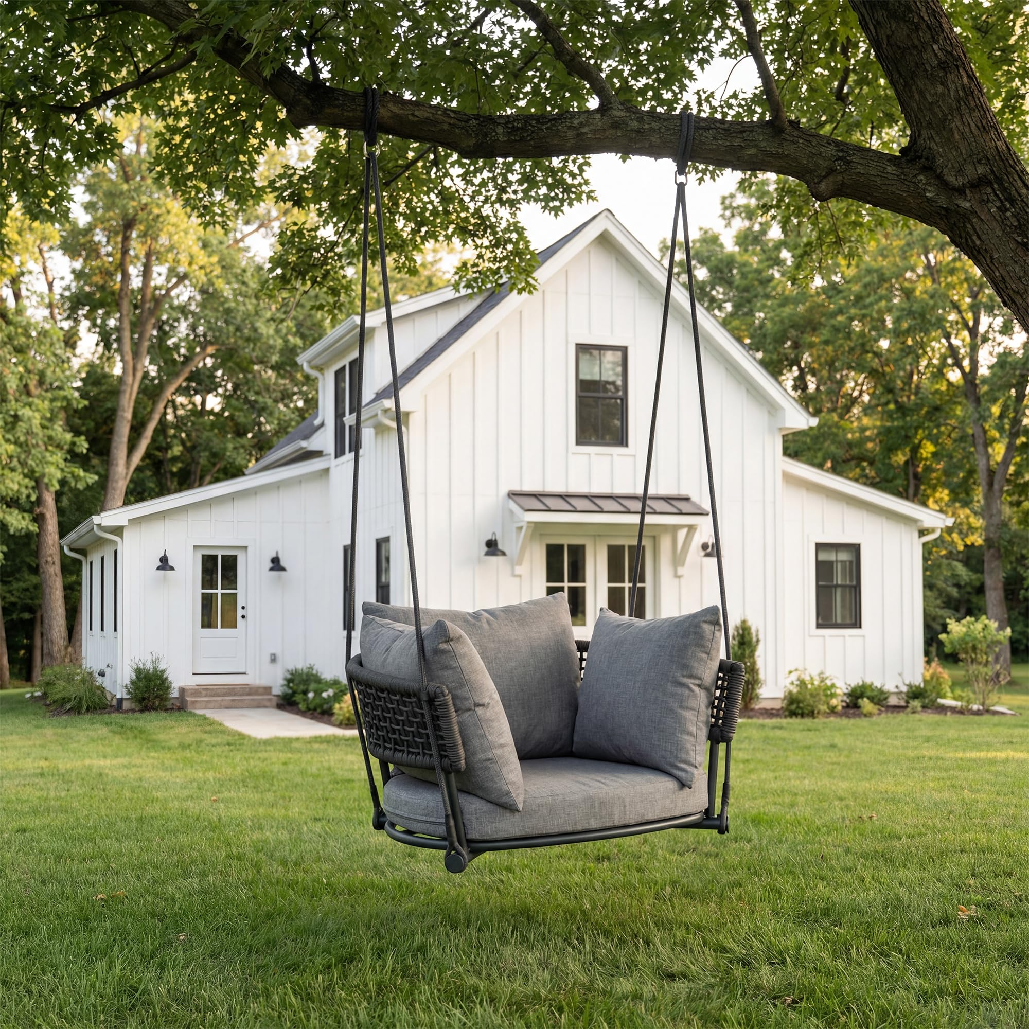 Outdoor Adjustable Rope Swinging Chair - 25016HS