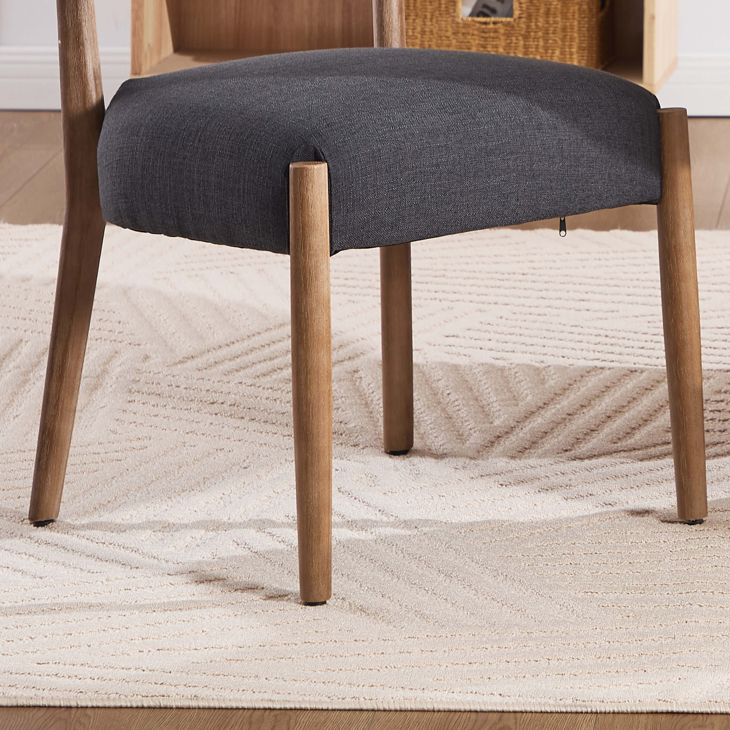 Wooden chair legs and base