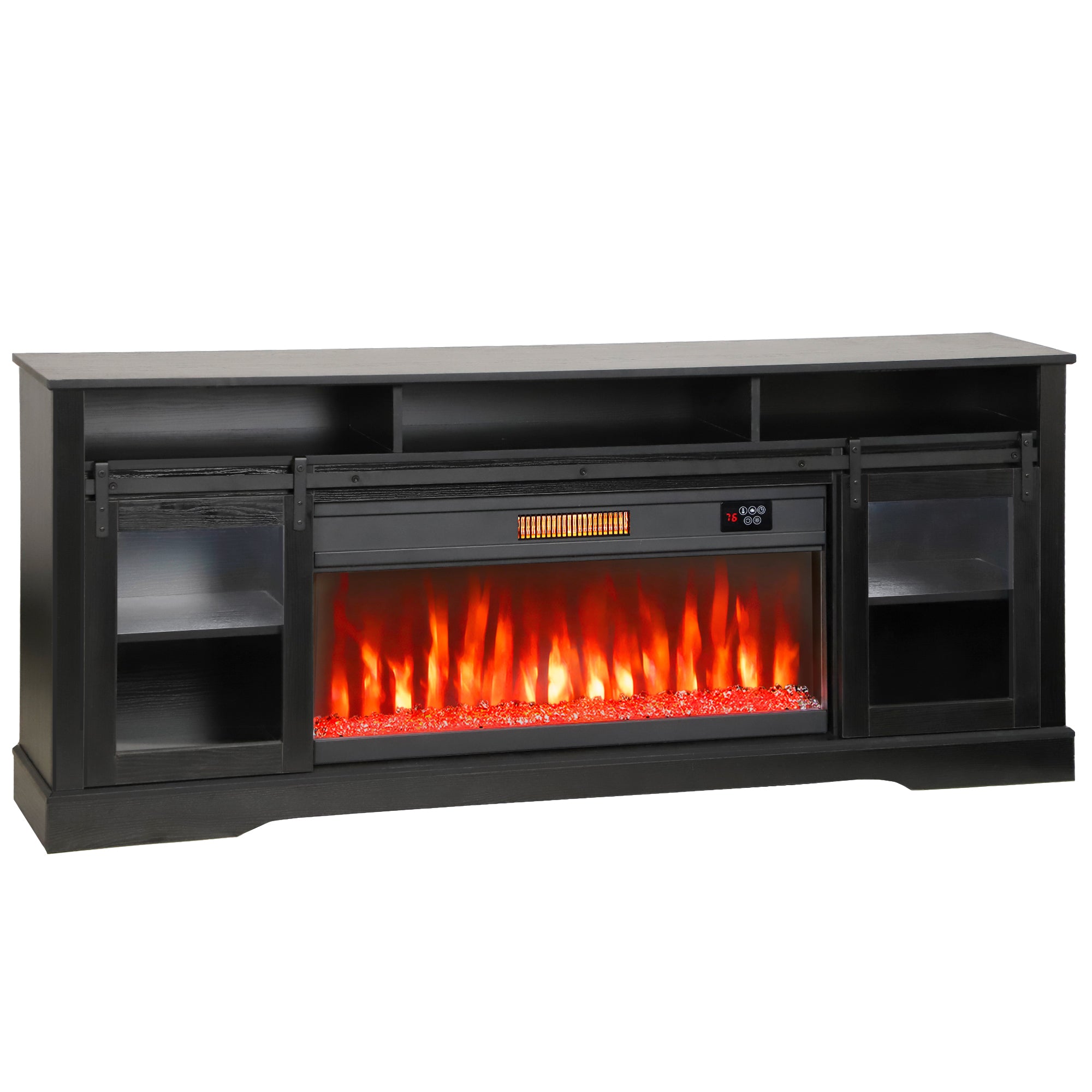 Electric Fireplace TV Stand for 65-80 Inch TVs