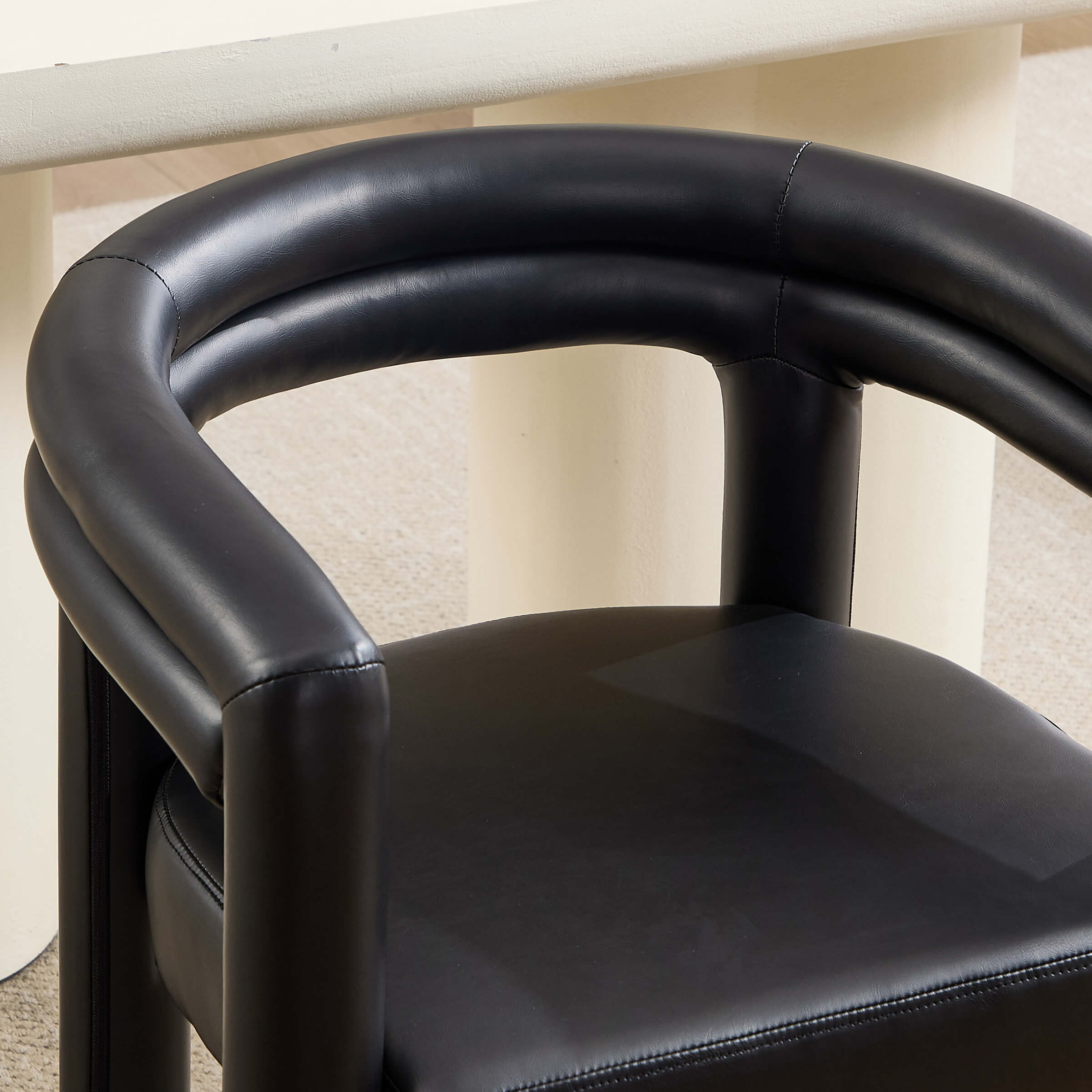 Modern Barrel Dining Chairs Set - 53040DC