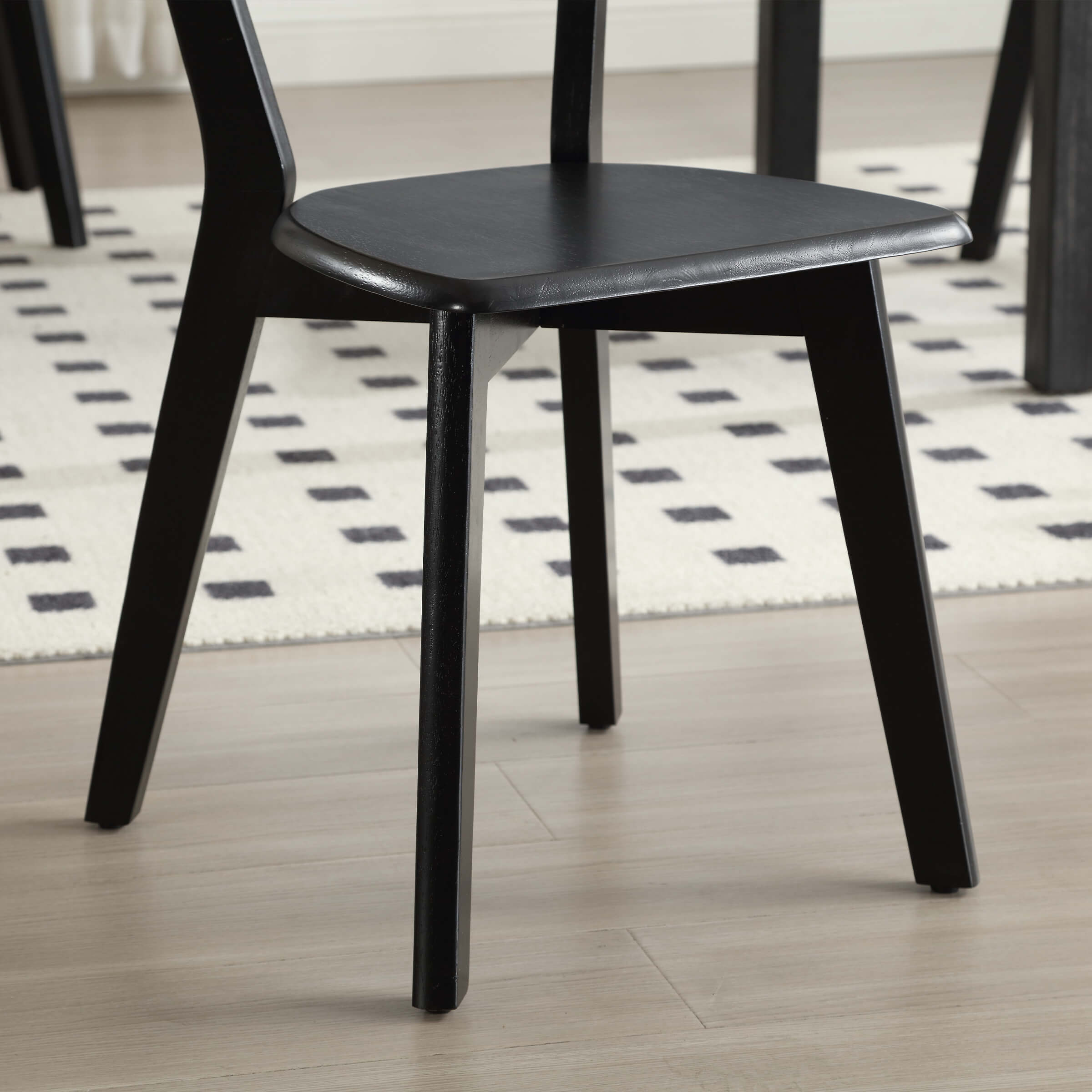 Kmax Oak Wood Dining Chairs Set of 4 - X016DC