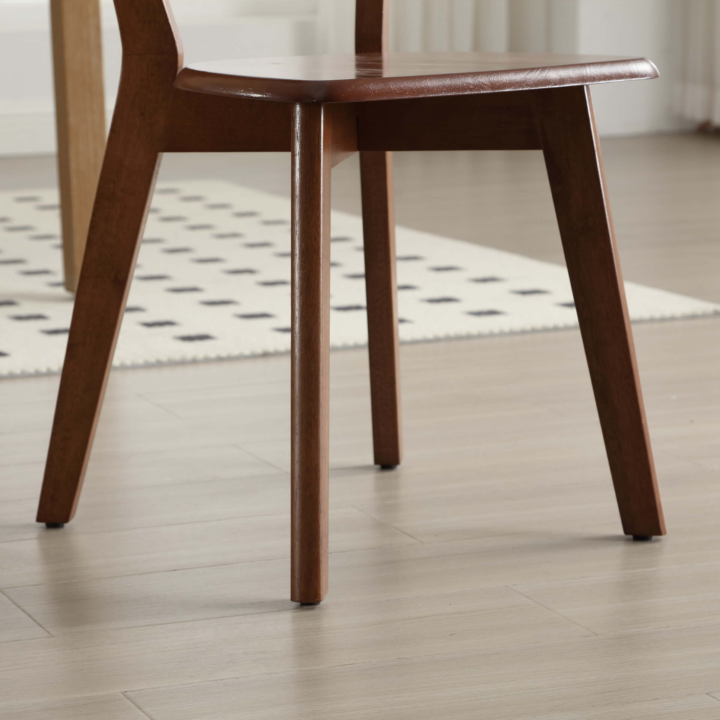 Kmax Oak Wood Dining Chairs Set of 4 - X016DC