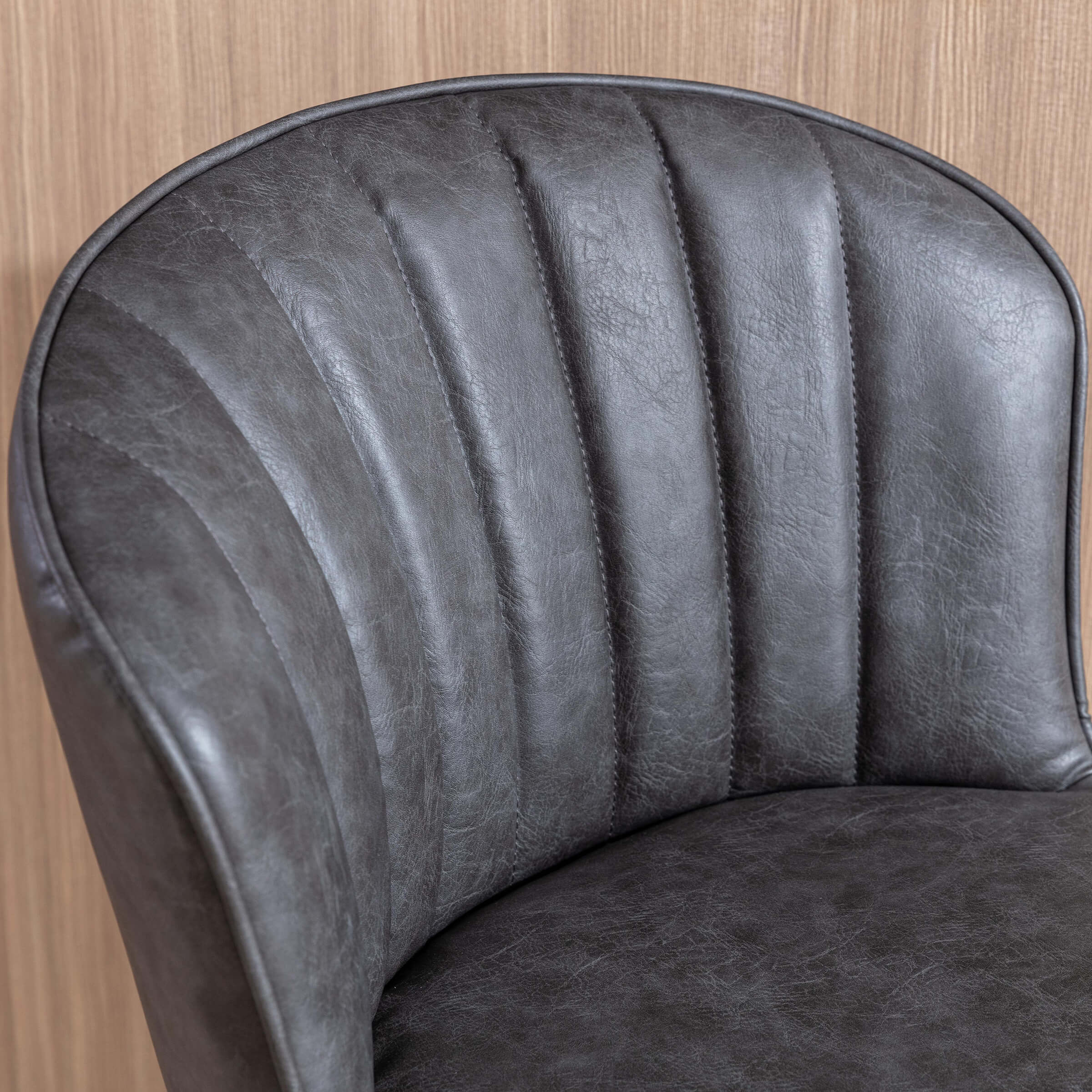 ROCITY Curved Back Counter Stools Set of 2 - 8684CS