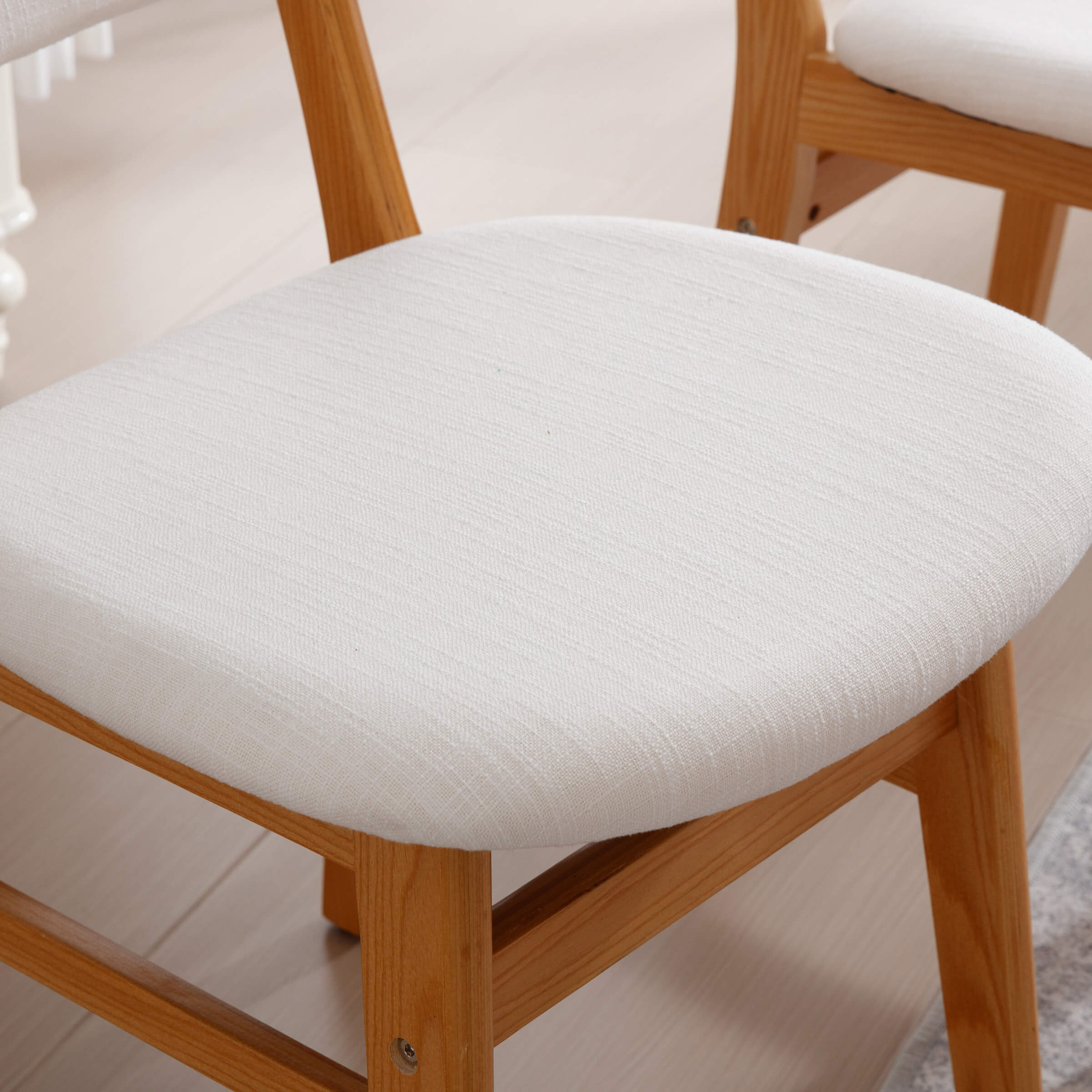 KMAX Nordic Style Dining Chairs Set of 2- 9009DC