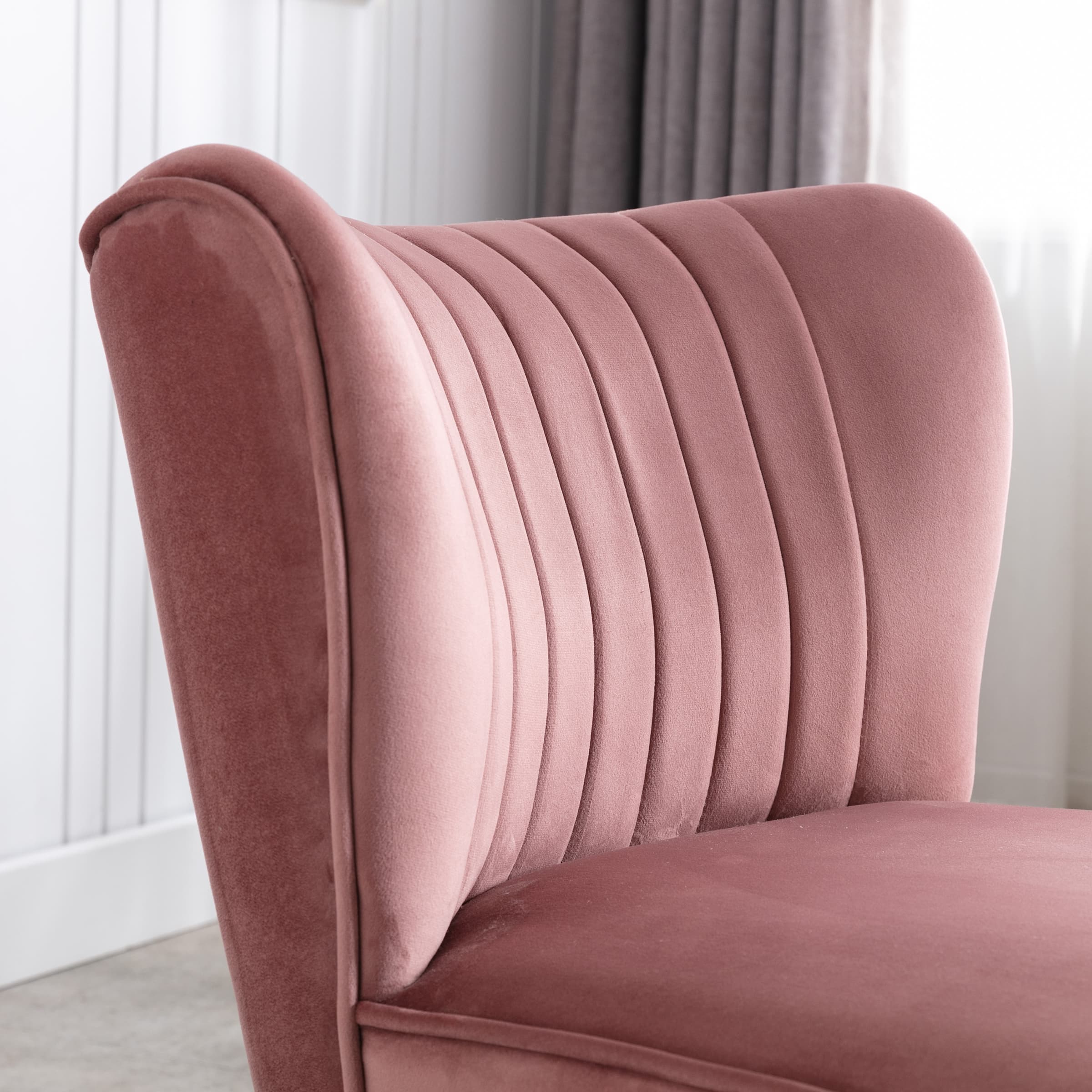 CHICAURA Mid Century Armless Accent Chair Set of 2 - XXX6AC