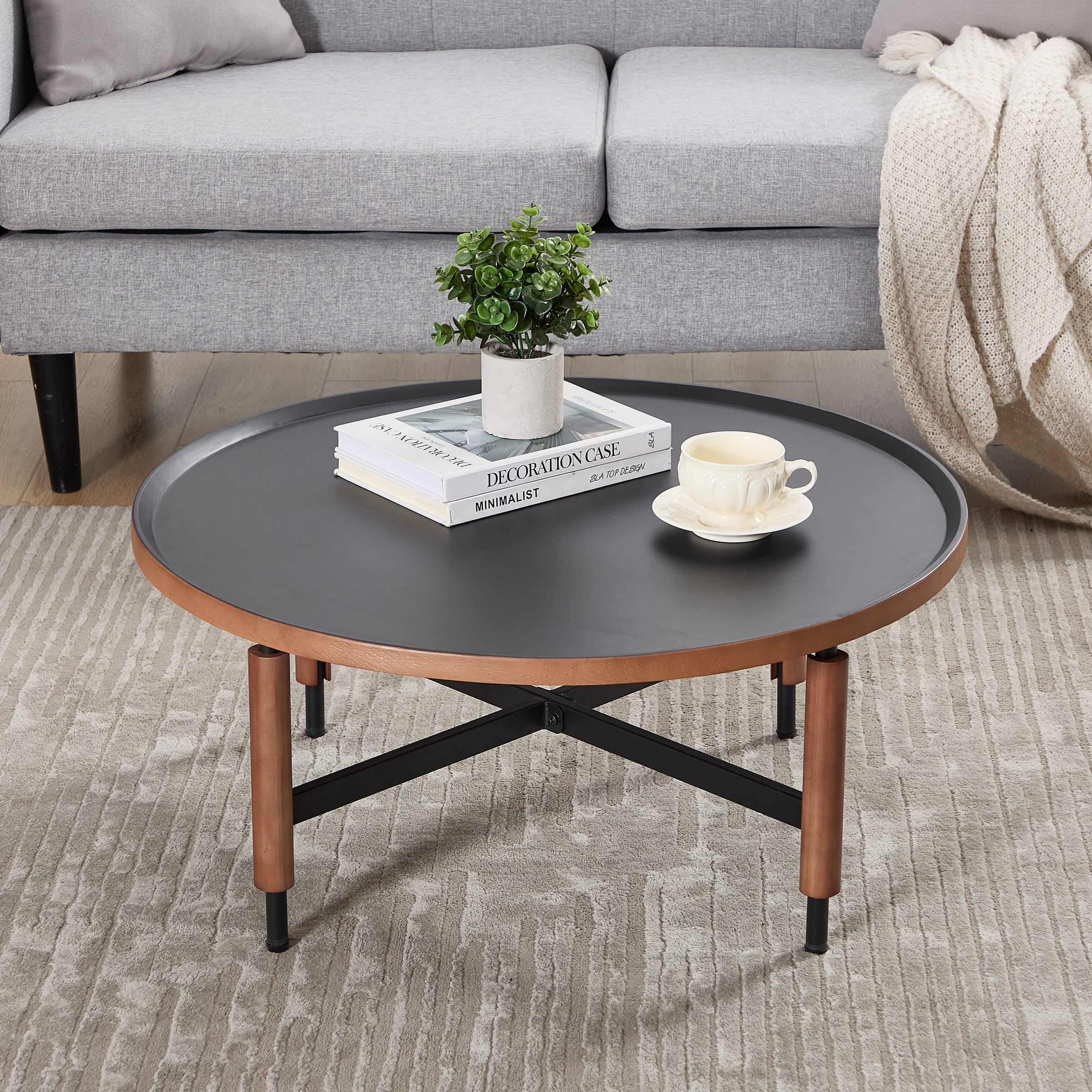 CIMOTA 20" Round End Table - 23184ST & 23183CT