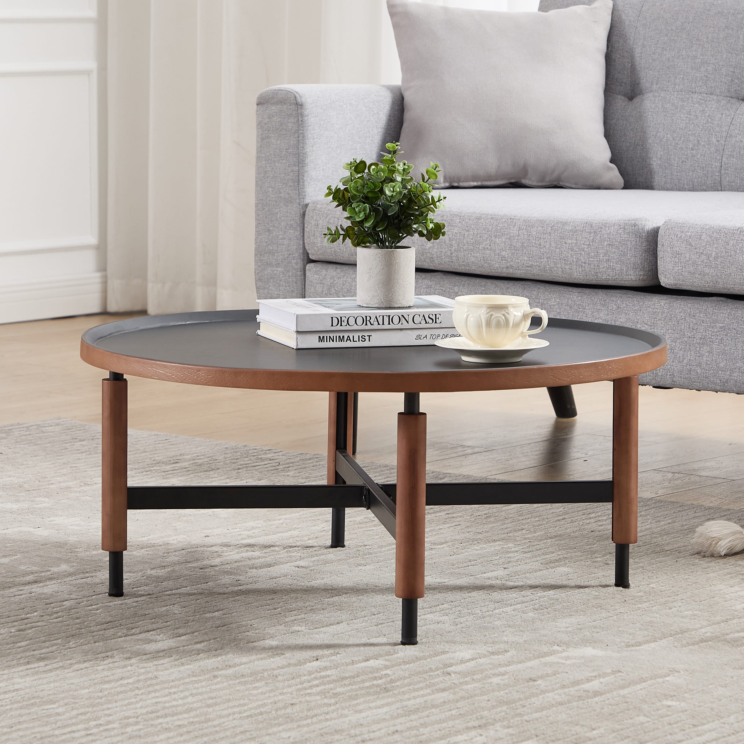 CIMOTA 20" Round End Table - 23184ST & 23183CT