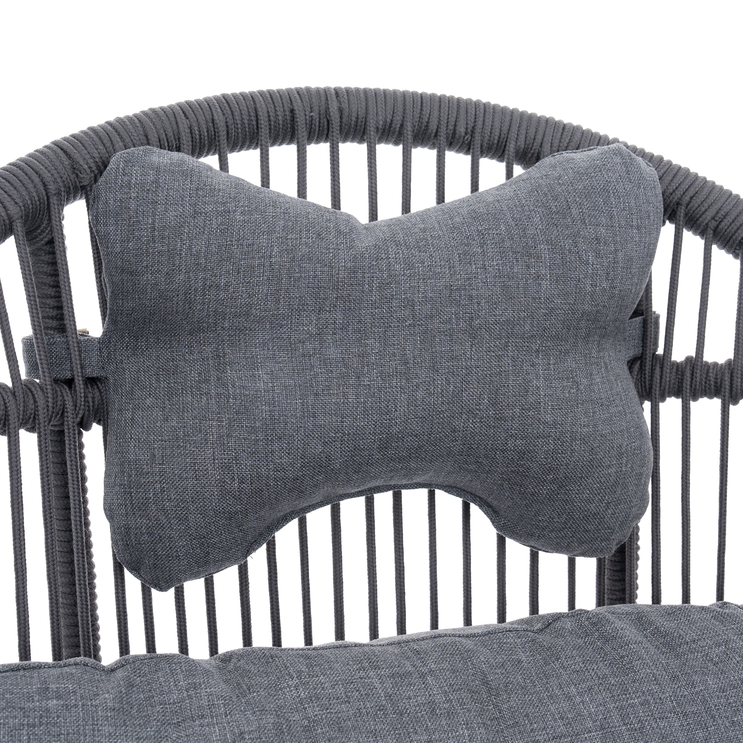 Outdoor Furniture Set with Storage Table 3 PCS - 25001SE