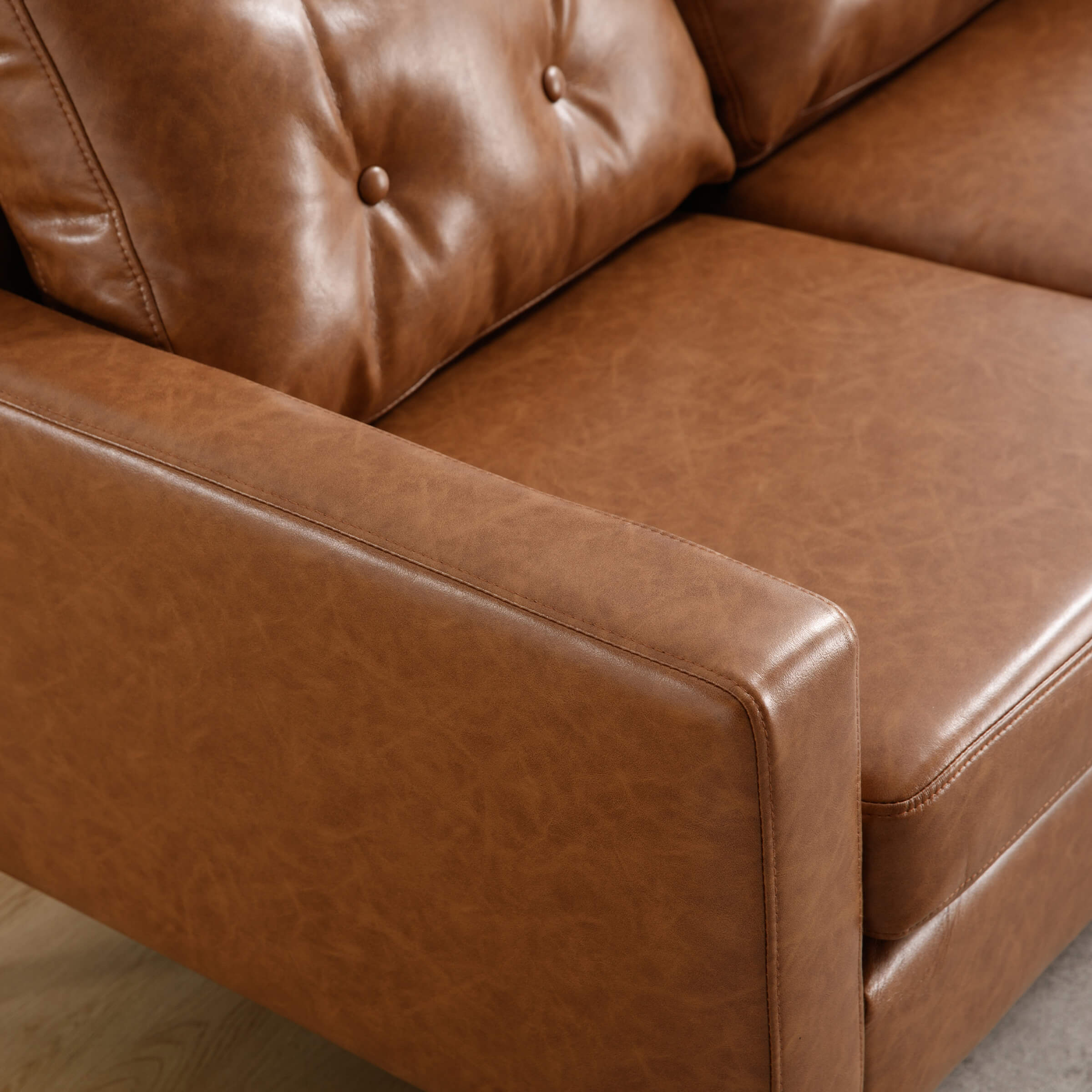CIMOTA 53”W Mid Century Modern Loveseat Sofa - X168SF
