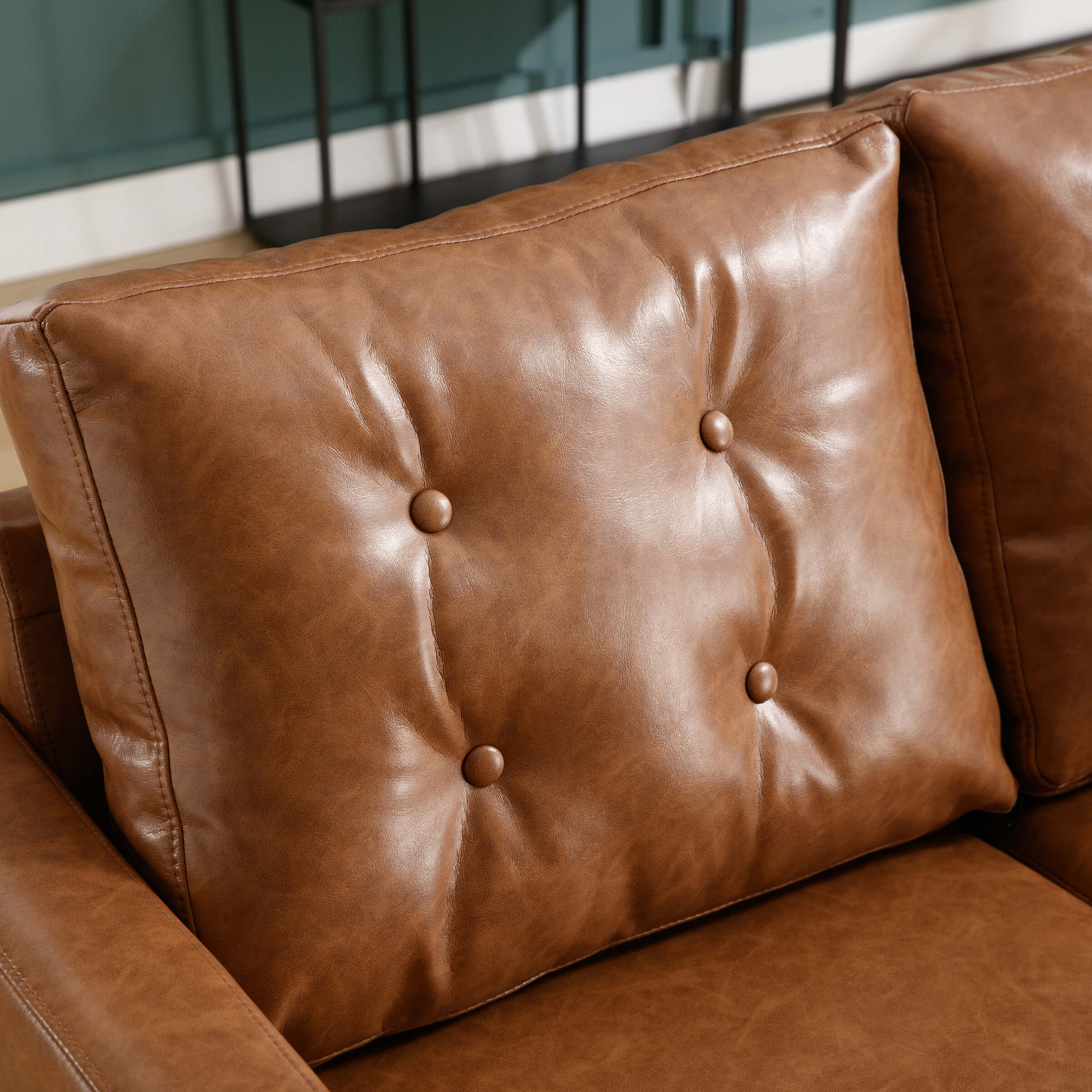 CIMOTA 53”W Mid Century Modern Loveseat Sofa - X168SF