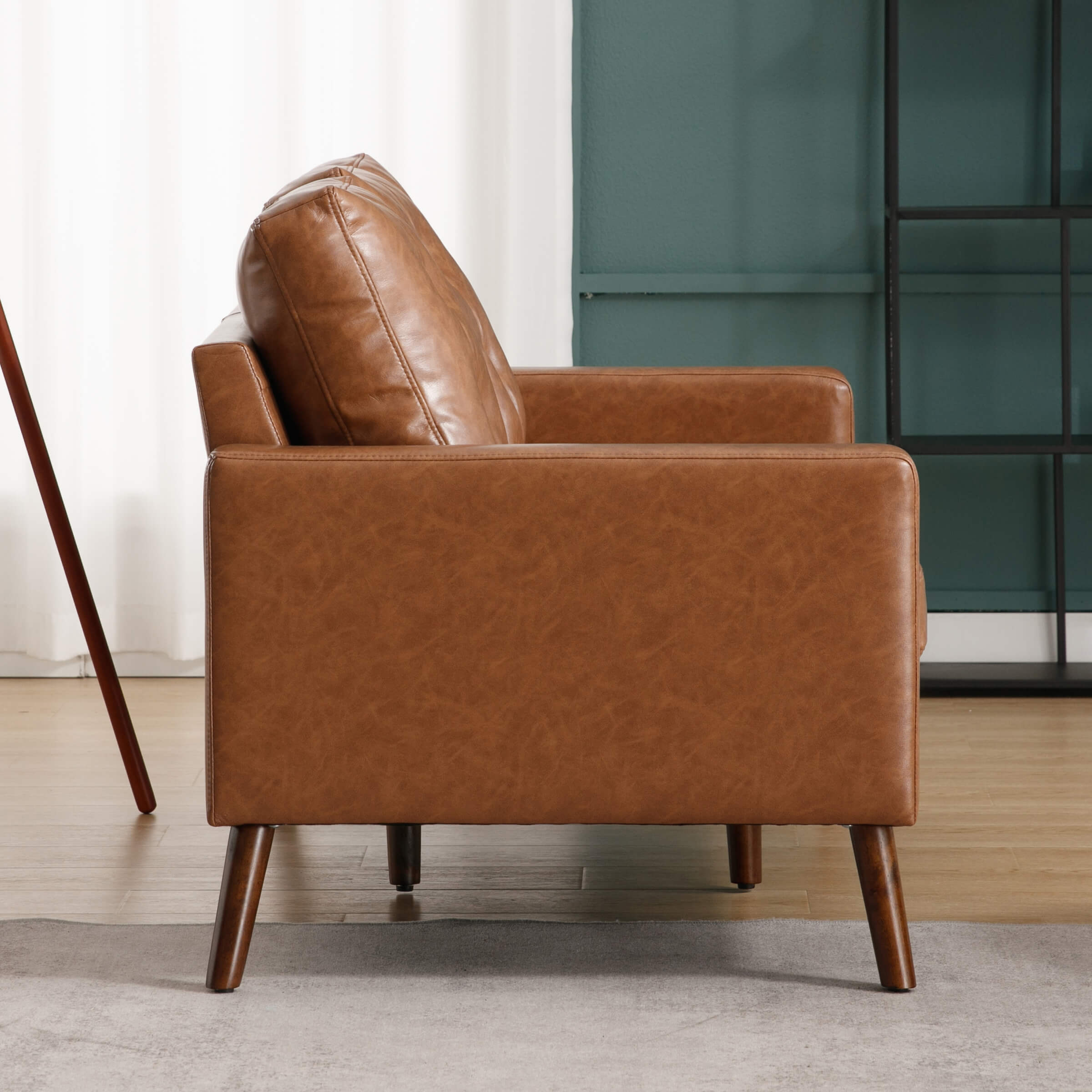 CIMOTA 53”W Mid Century Modern Loveseat Sofa - X168SF